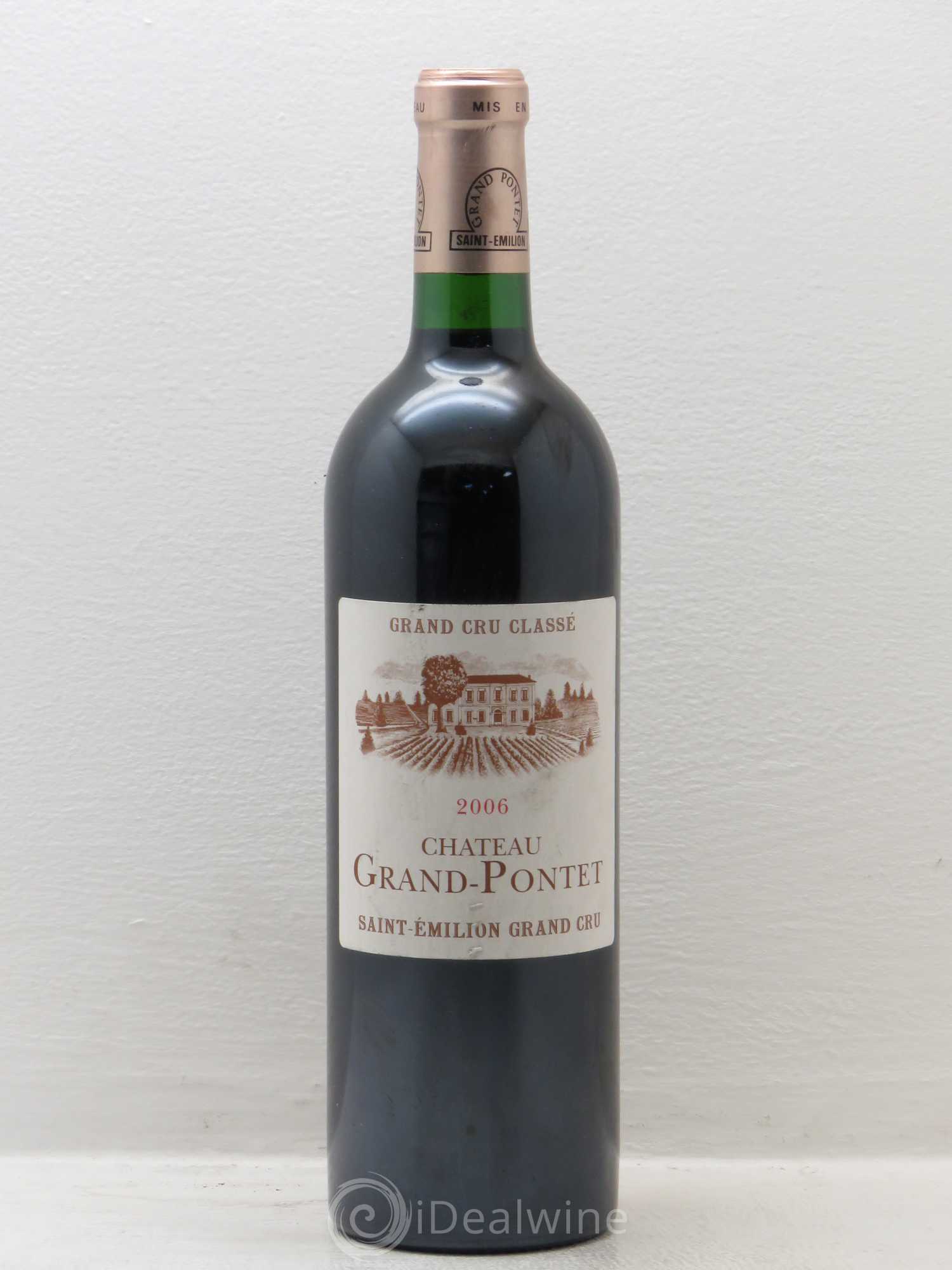 Château Grand Pontet Grand Cru Classé 2006 - Lot de 1 bouteille - 0