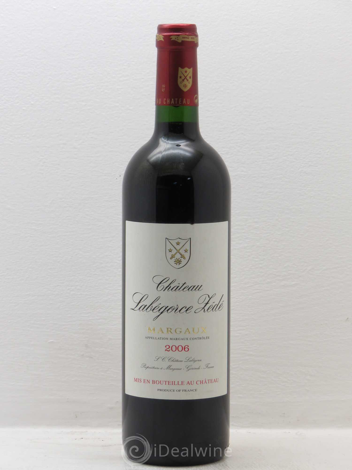 Château Labegorce Zédé Cru Bourgeois (sans prix de réserve) 2006 - Lot de 1 bouteille - 0