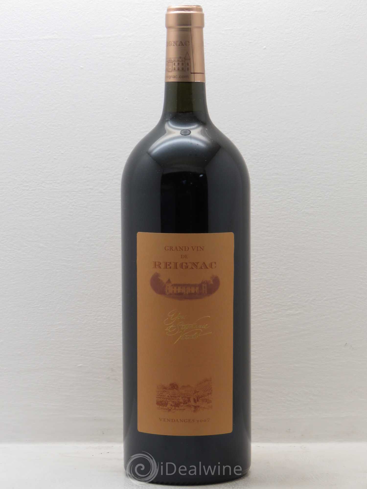 Grand vin de Reignac 2007 - Lot de 1 magnum - 0