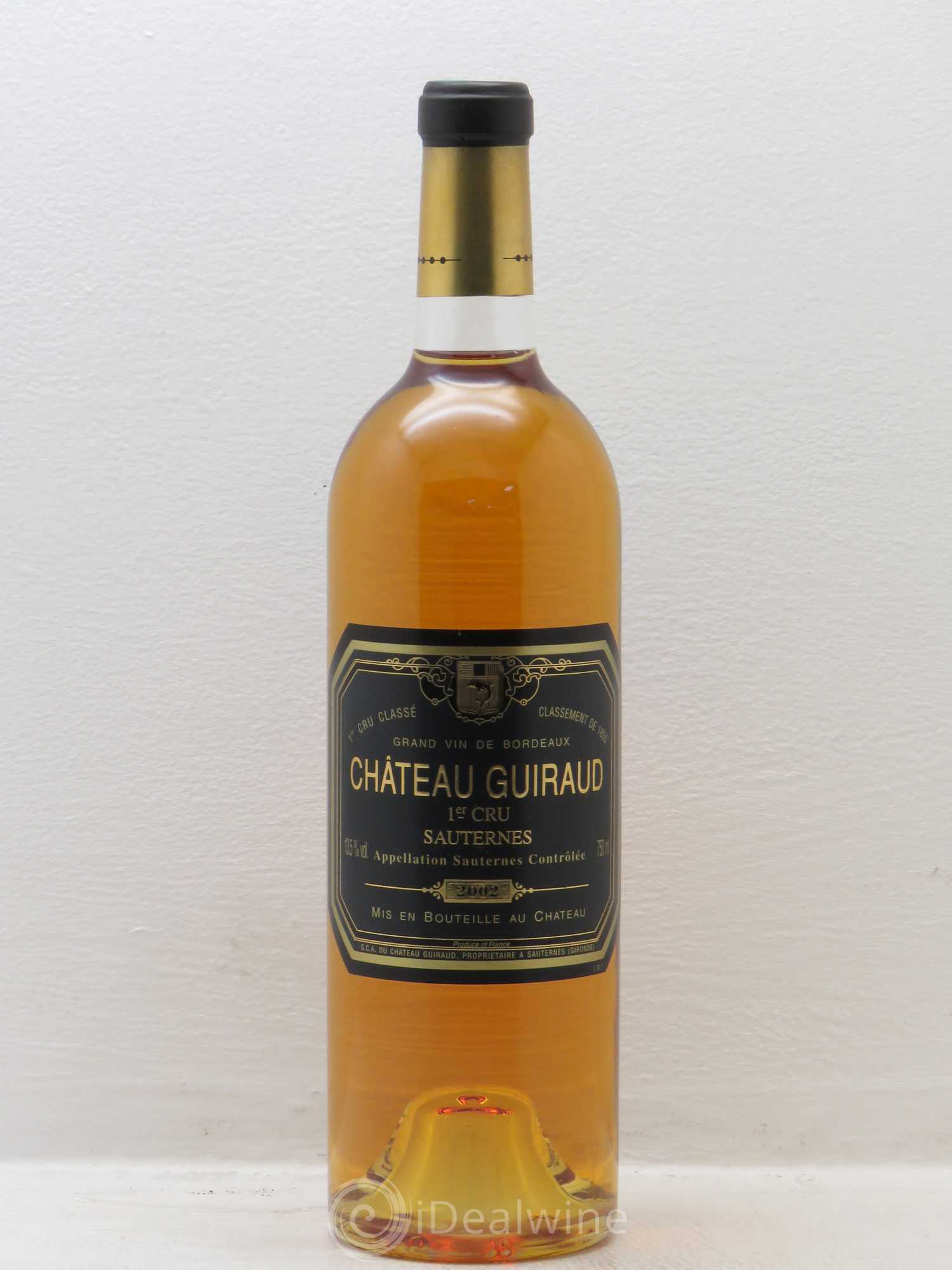 Château Guiraud 1er Grand Cru Classé (senza prezzo di riserva) 2002 - Lotto di 6 bottiglie - 0