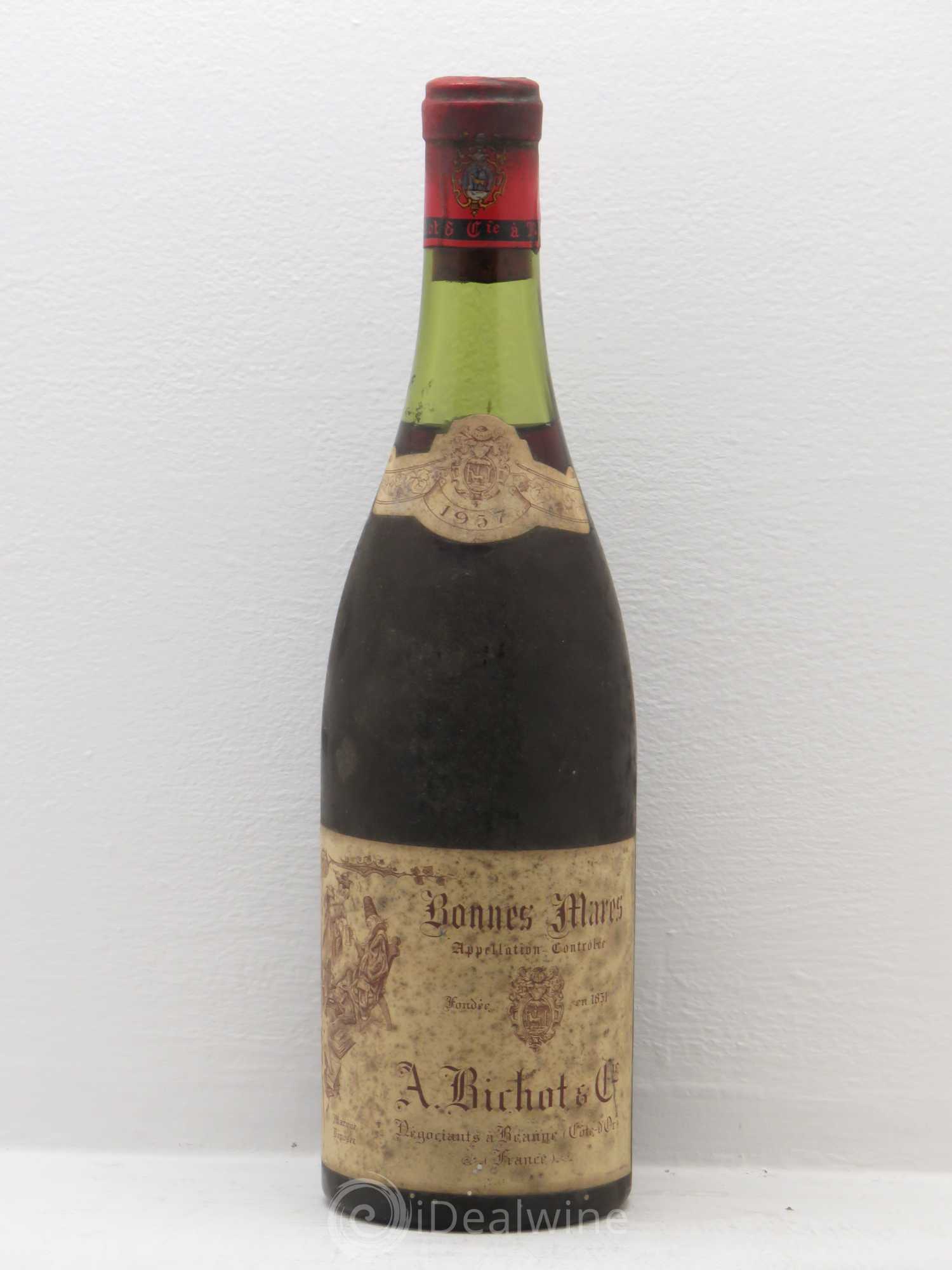 Bonnes-Mares Grand Cru Bichot 1957 - Lot de 1 bouteille - 0