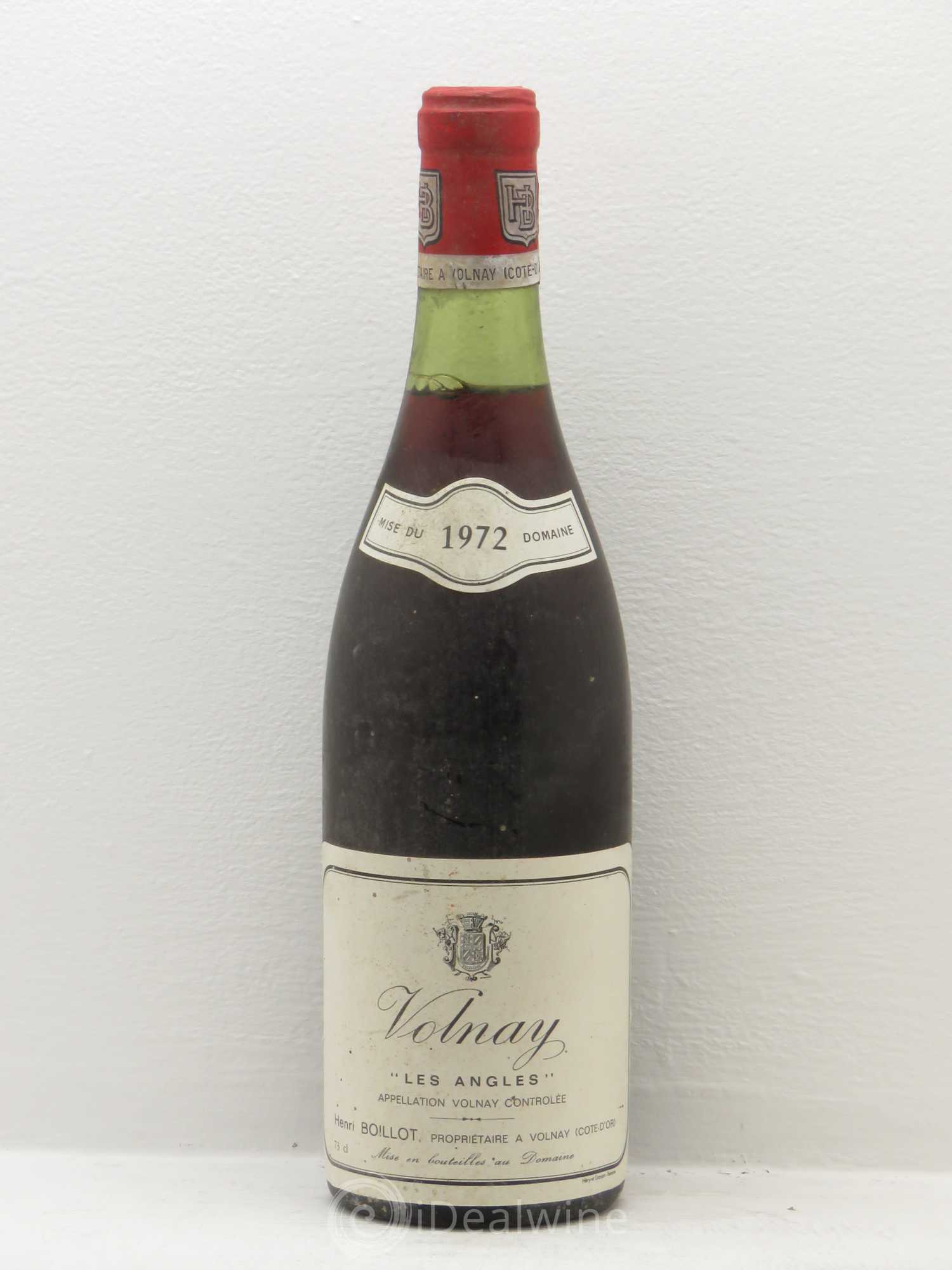 Volnay Les Angles Boillot 1972 - Posten von 1 Flasche - 0
