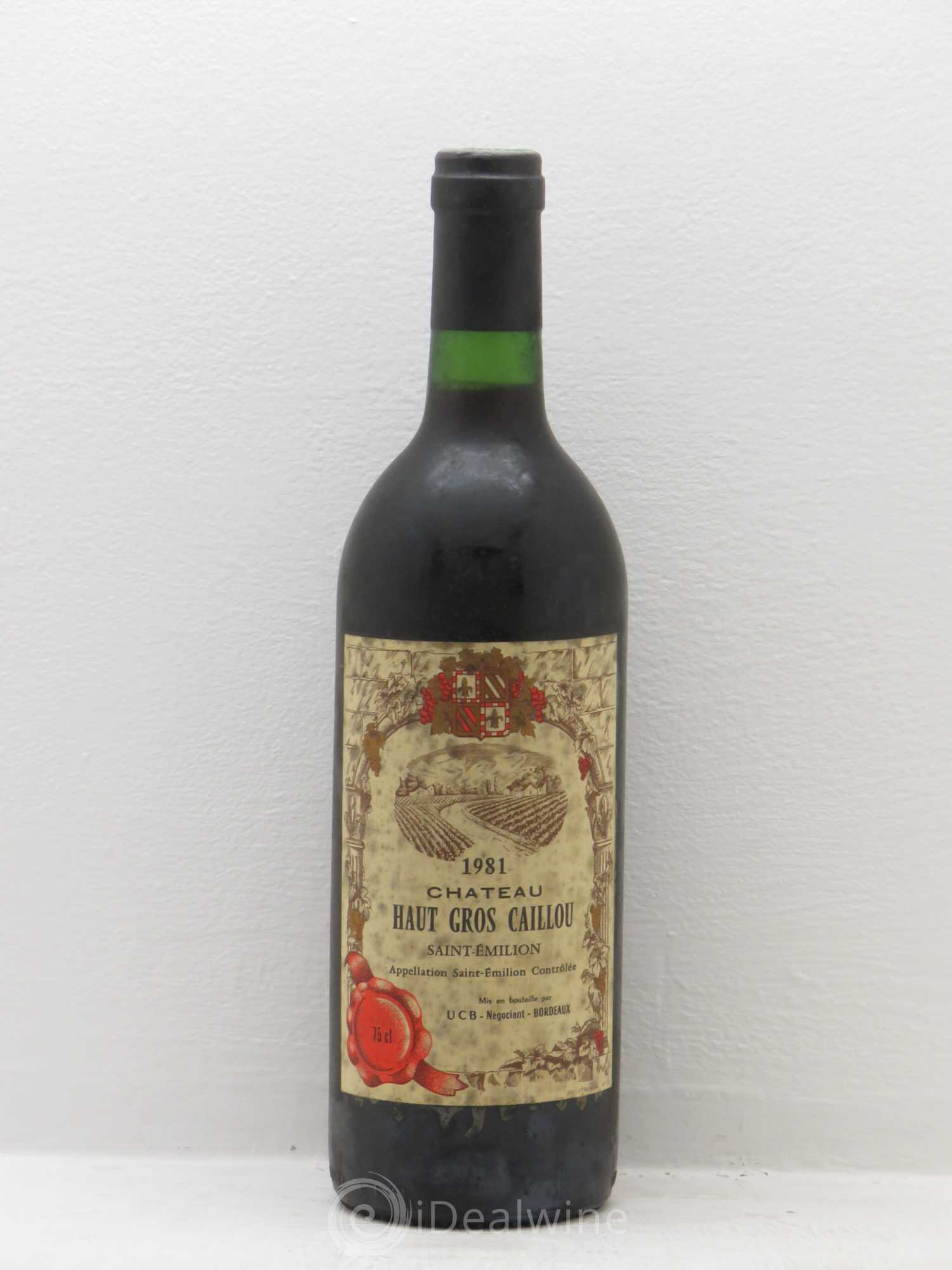 Saint-Émilion Haut Gros Caillou 1981 - Posten von 1 Flasche - 0