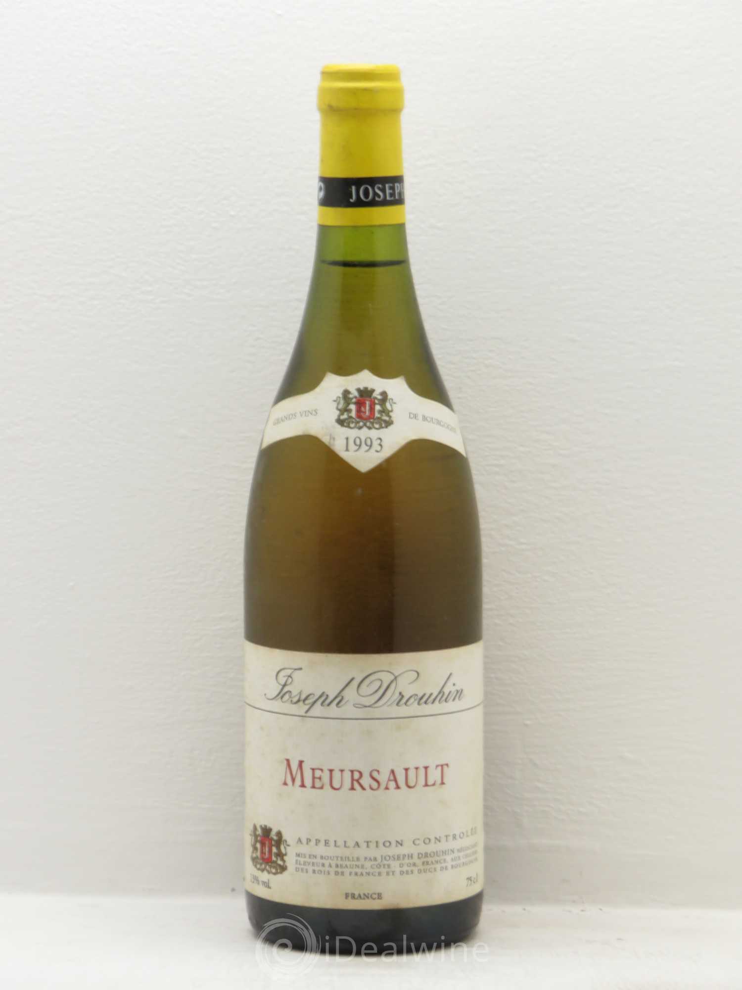 Meursault Joseph Drouhin 1993 - Lot de 1 bouteille - 0