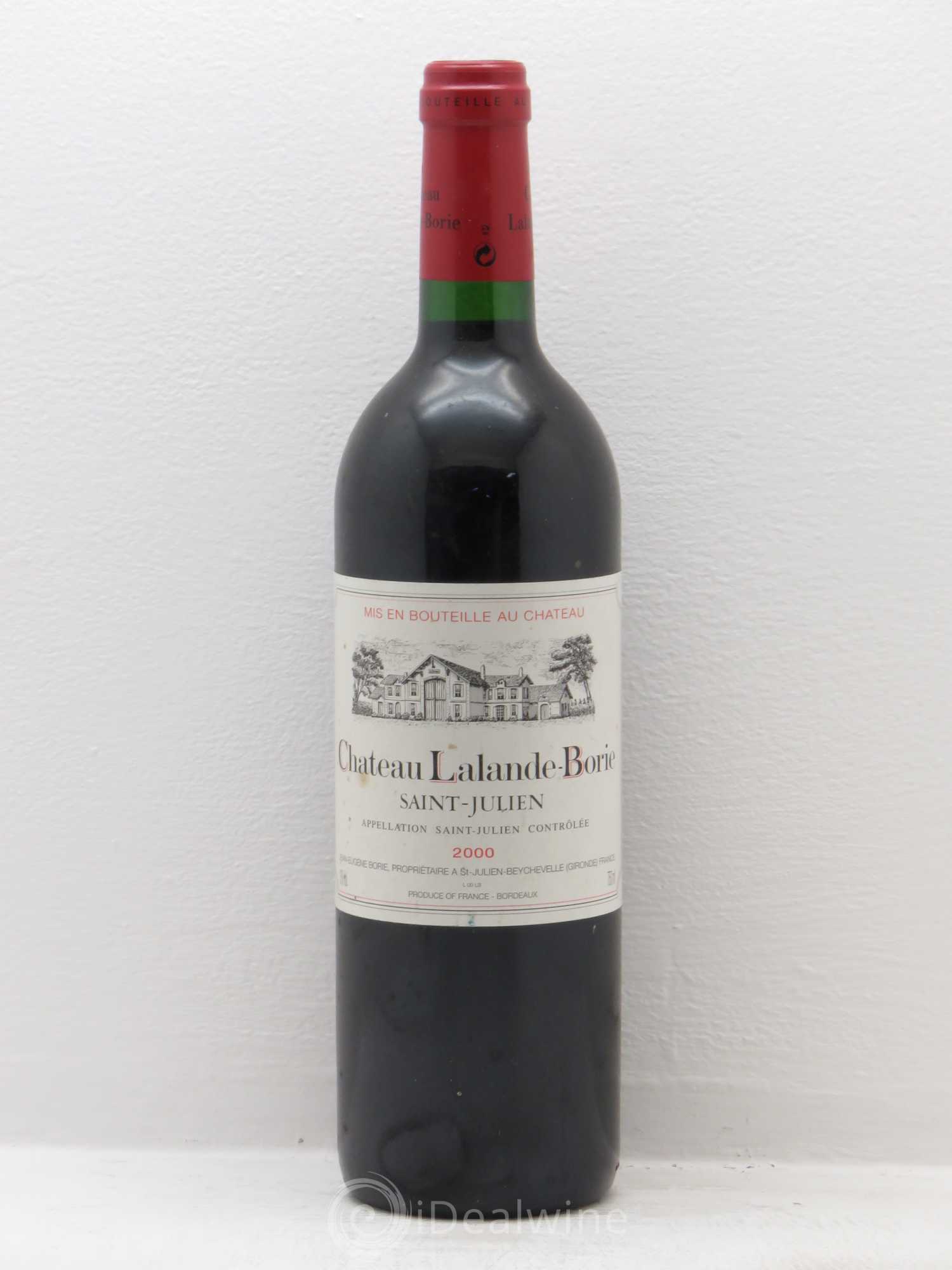 Château Lalande Borie 2000 - Lot de 1 bouteille - 0