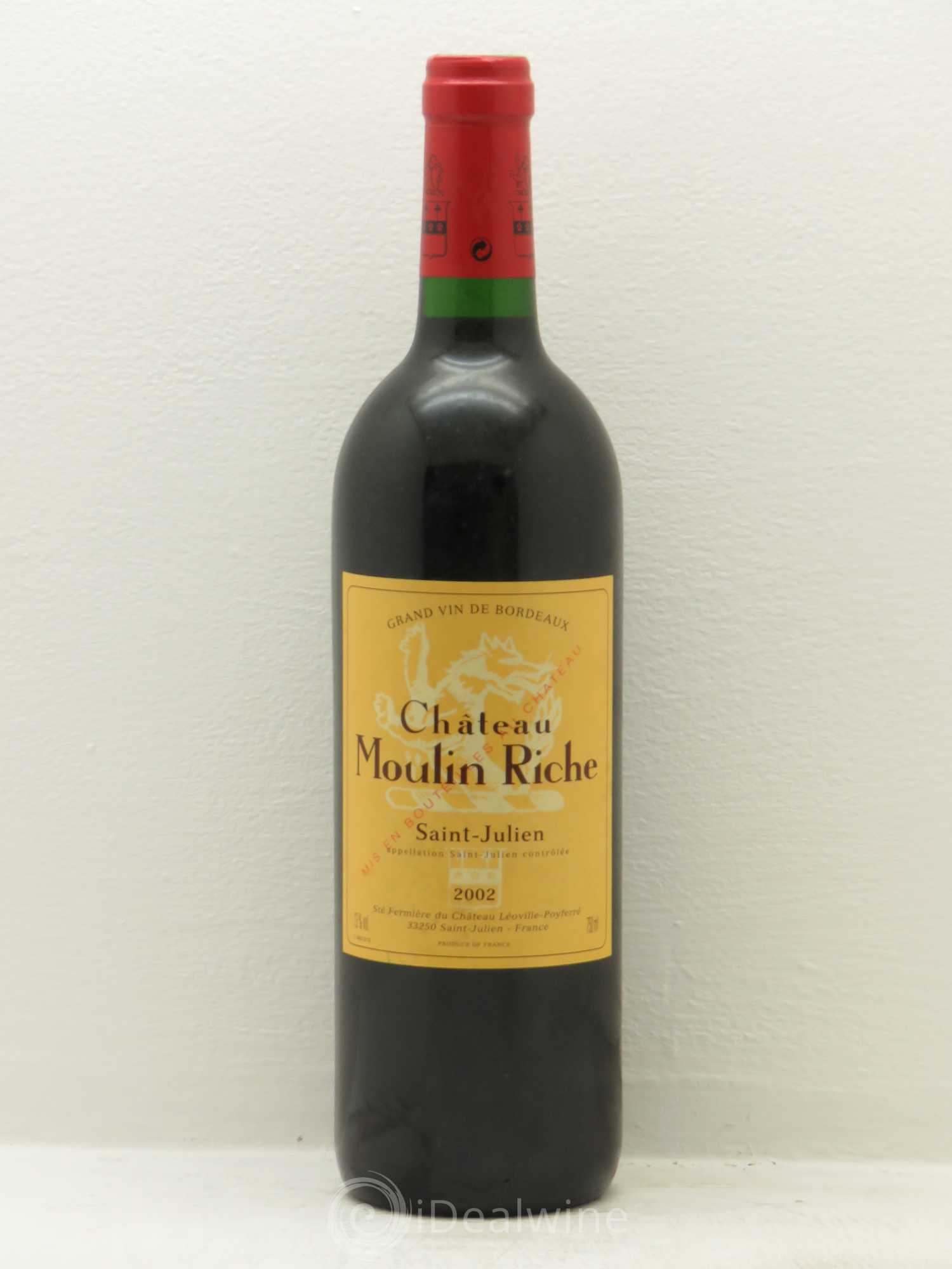 Château Moulin Riche 2002 - Lot of 1 bottle - 0