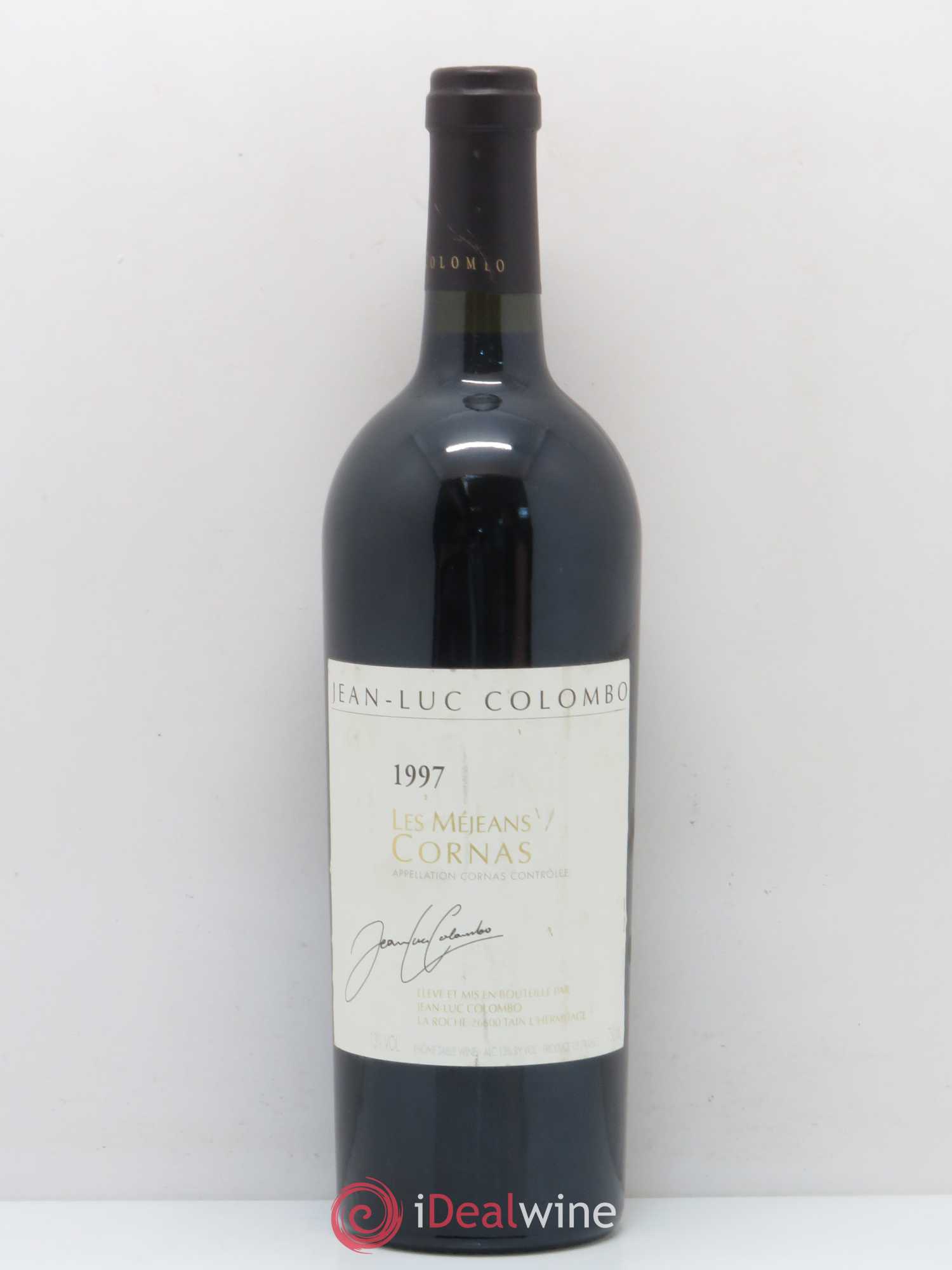 Cornas Les Méjeans Jean Luc Colombo 1997 - Posten von 1 Flasche - 0
