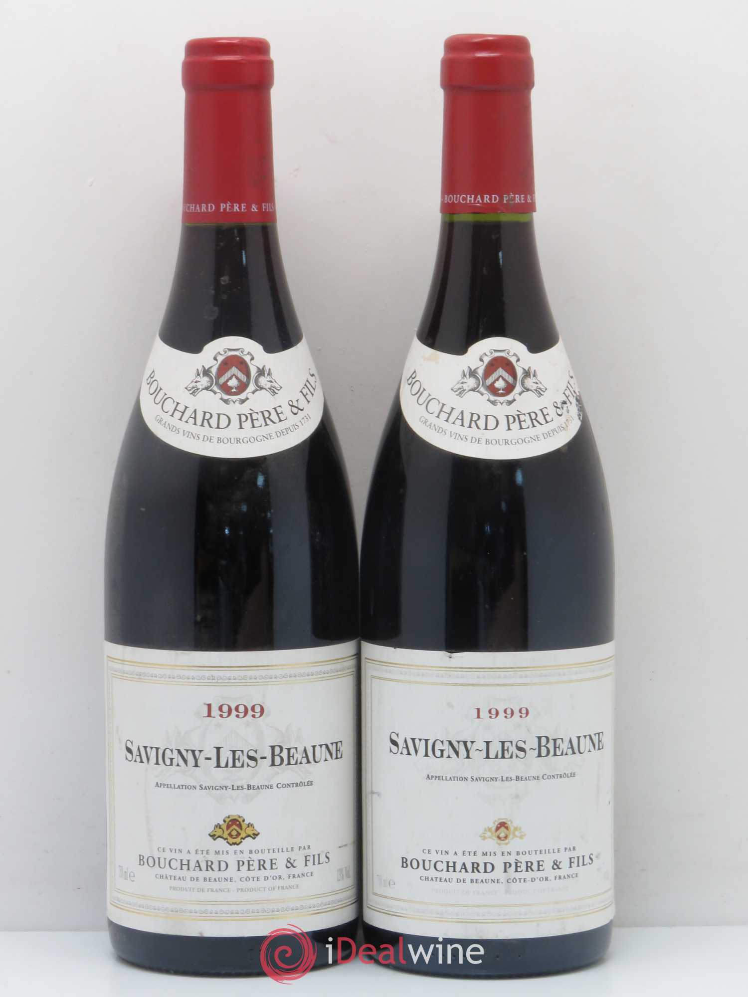 Savigny-lès-Beaune Château de Beaune Bouchard Père Et Fils 1999 - Posten von 2 Flaschen - 0