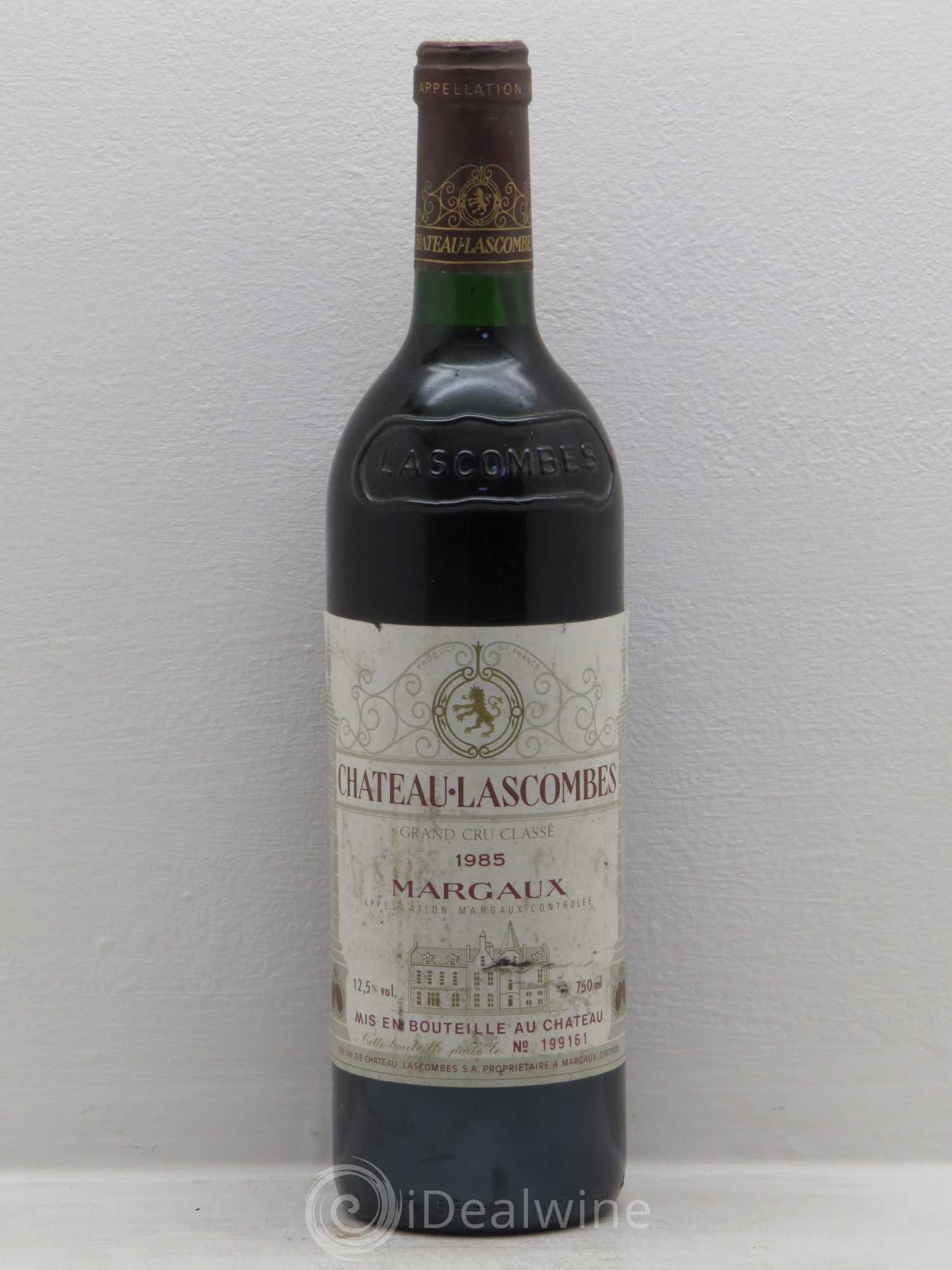 Château Lascombes 2ème Grand Cru Classé 1985 - Lot de 1 bouteille - 0
