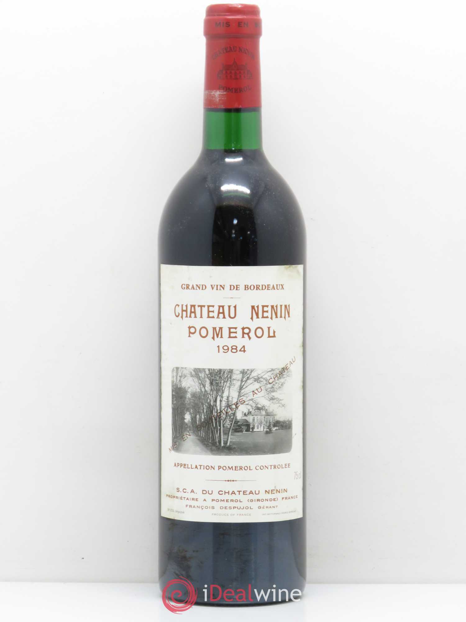 Château Nenin 1984 - Lot de 1 bouteille - 0