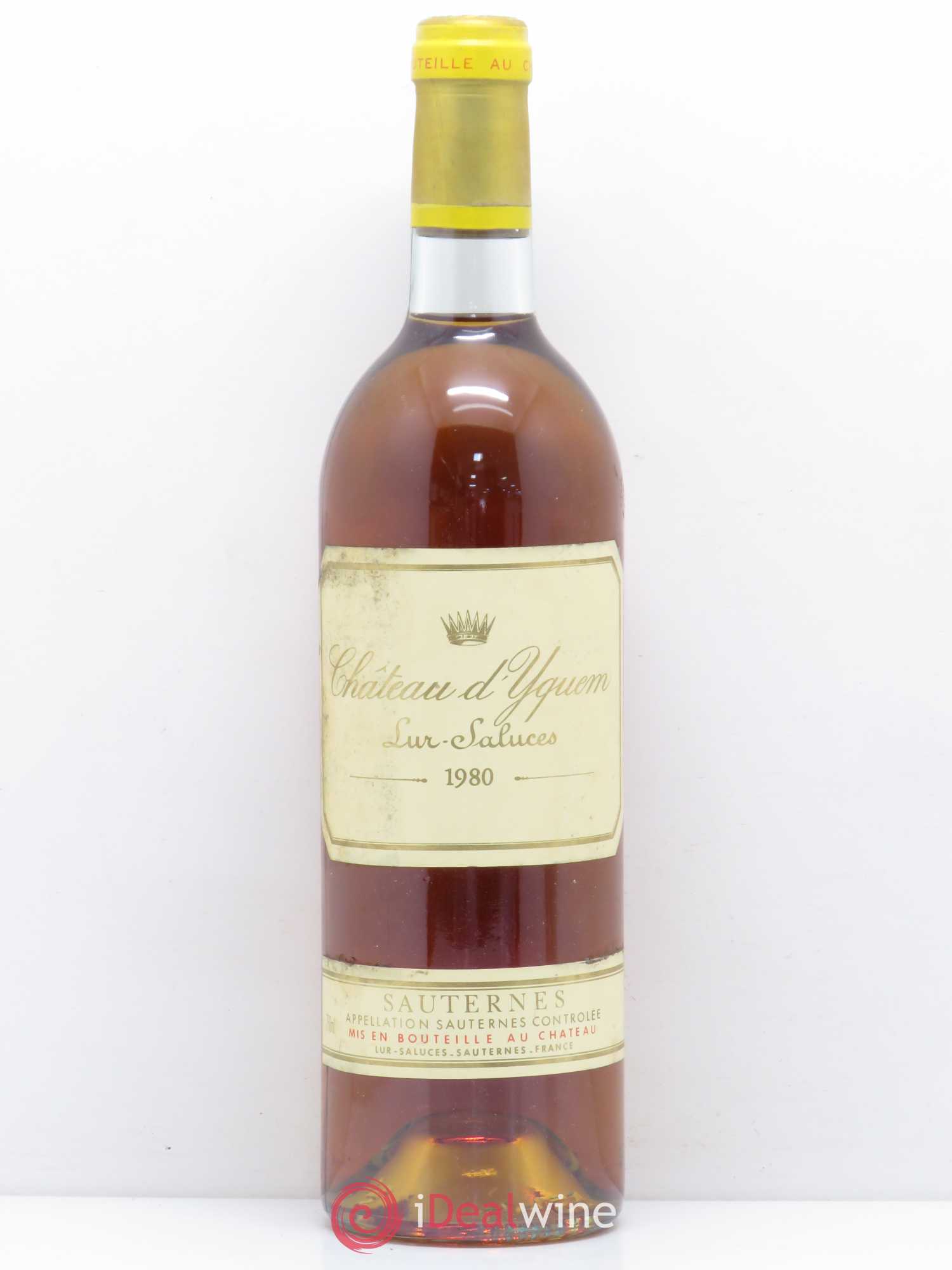 Château d' Yquem 1er Cru Classé Supérieur 1980 - Lot de 1 bouteille - 0