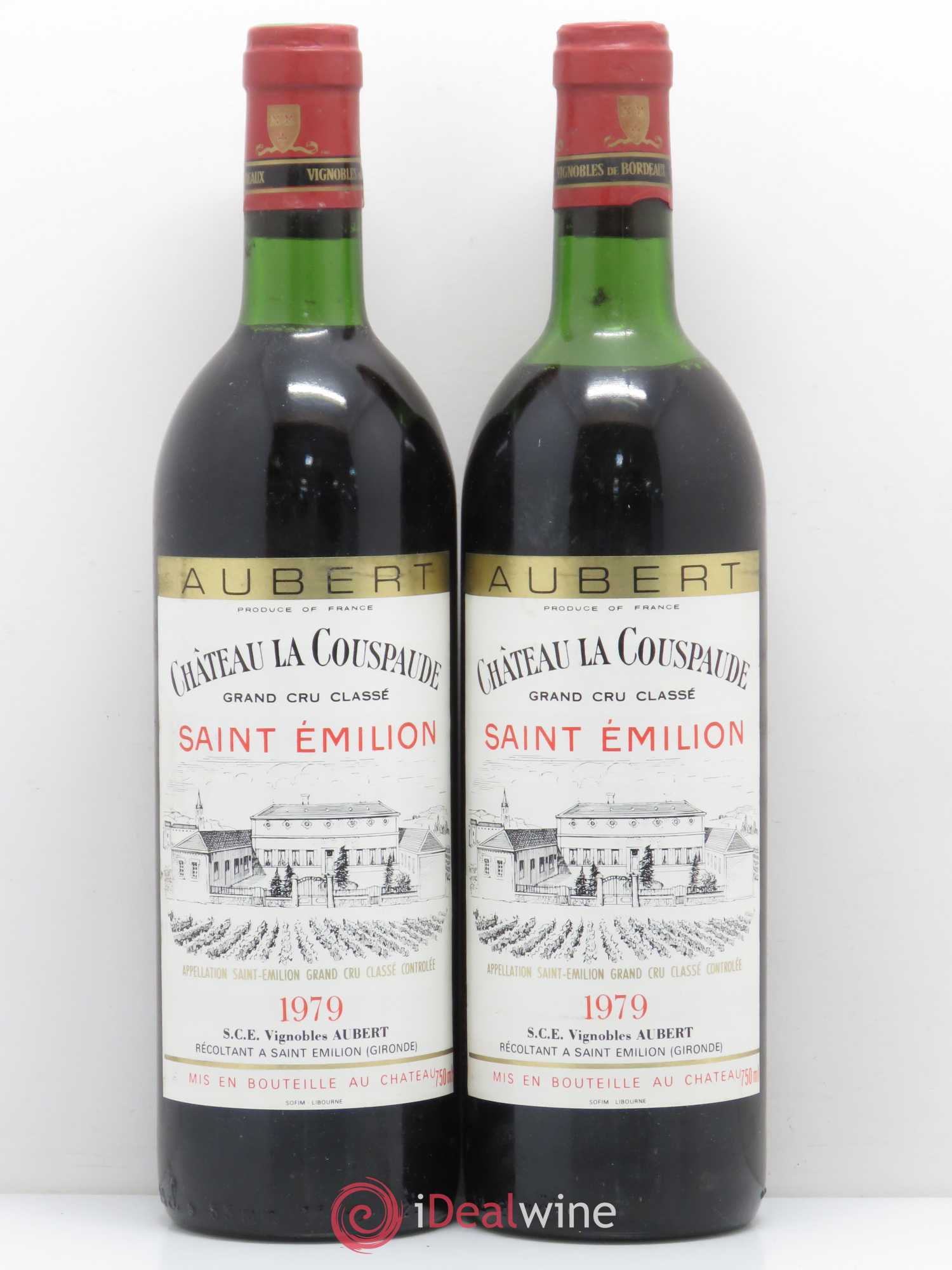 Château la Couspaude Grand Cru Classé 1979 - Lot de 5 bouteilles - 2