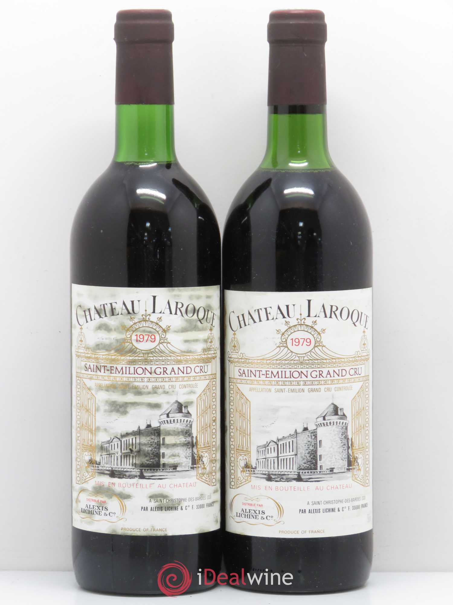 Château Laroque Grand Cru Classé 1979 - Lot de 5 bouteilles - 2