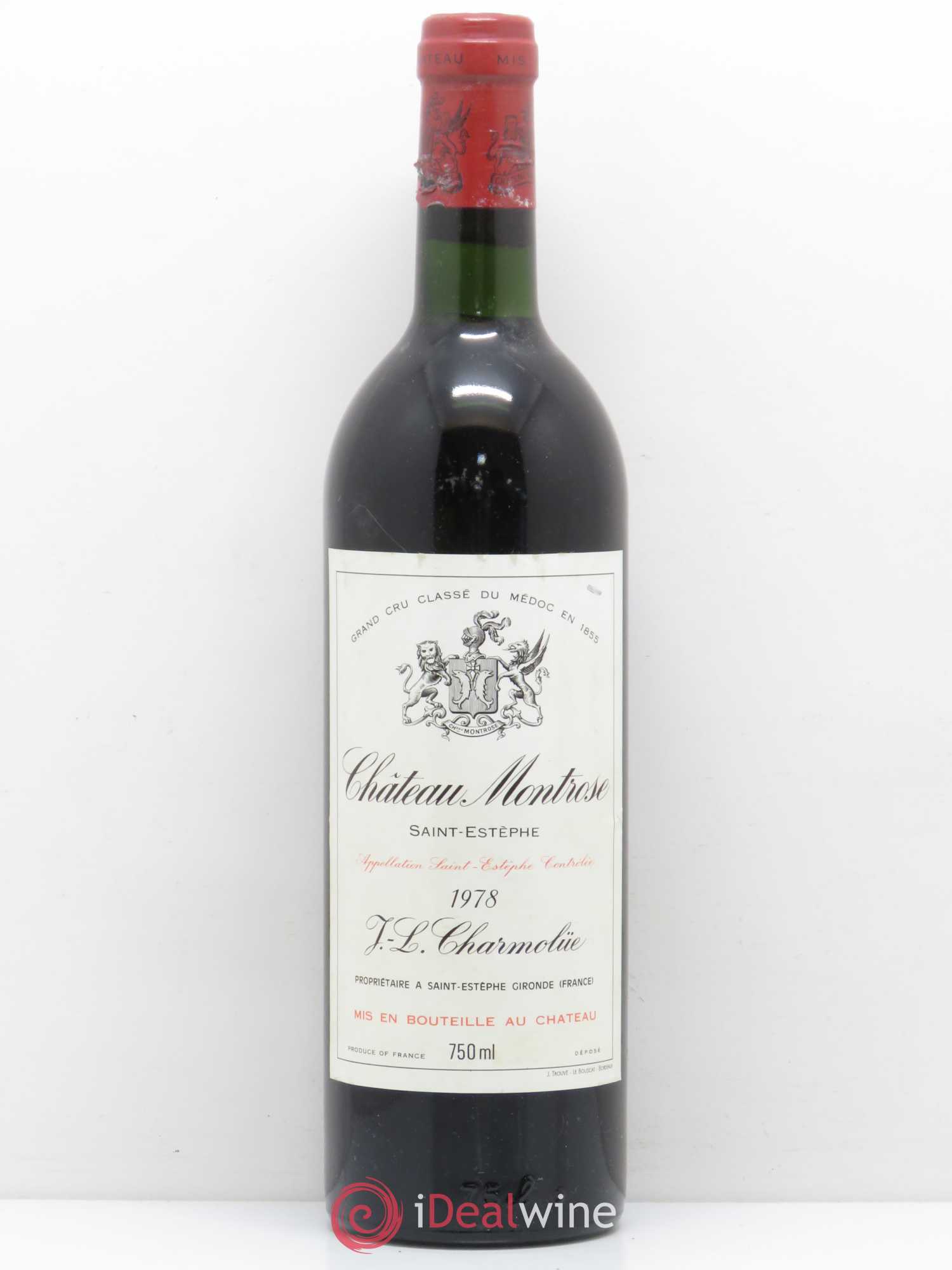 Château Montrose 2ème Grand Cru Classé 1978 - Lot de 1 bouteille - 0