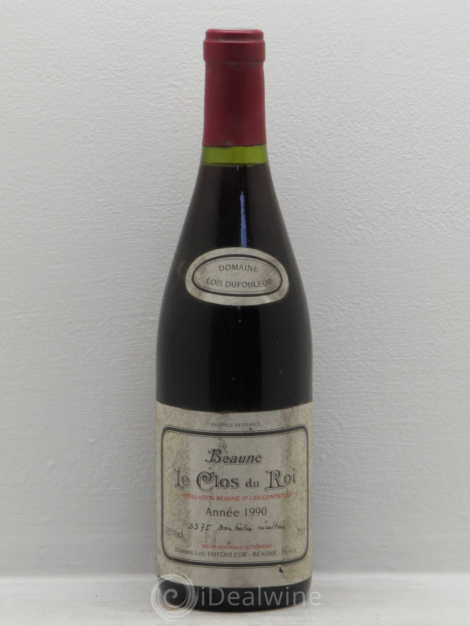 Beaune 1er Cru Dufouleur 1990 - Lot de 1 bouteille - 0