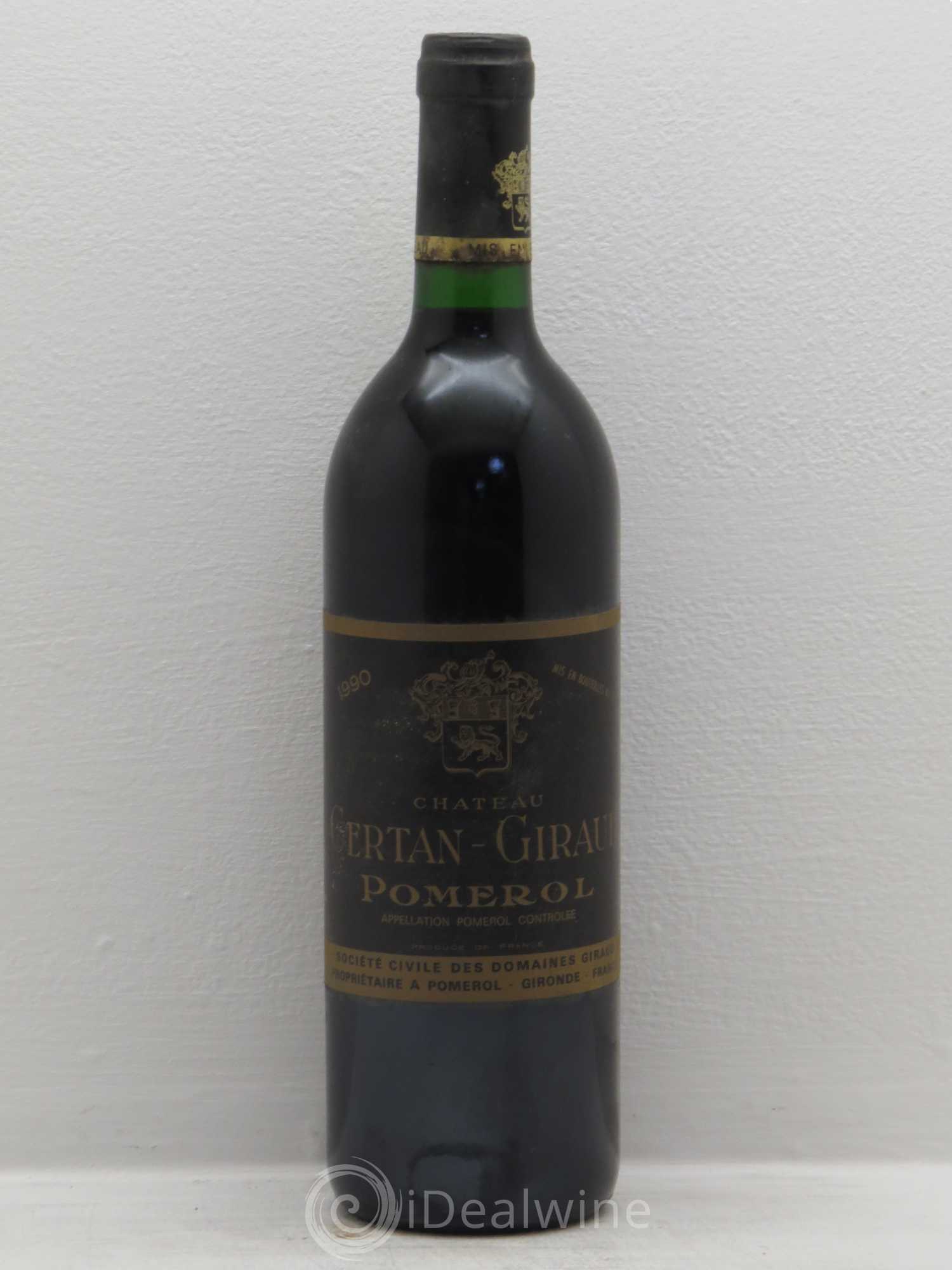 Château Certan Giraud 1990 - Lot de 6 bouteilles - 0
