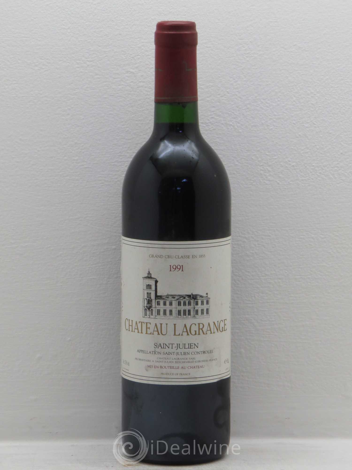 Château Lagrange 3ème Grand Cru Classé 1991 - Lot de 1 bouteille - 0