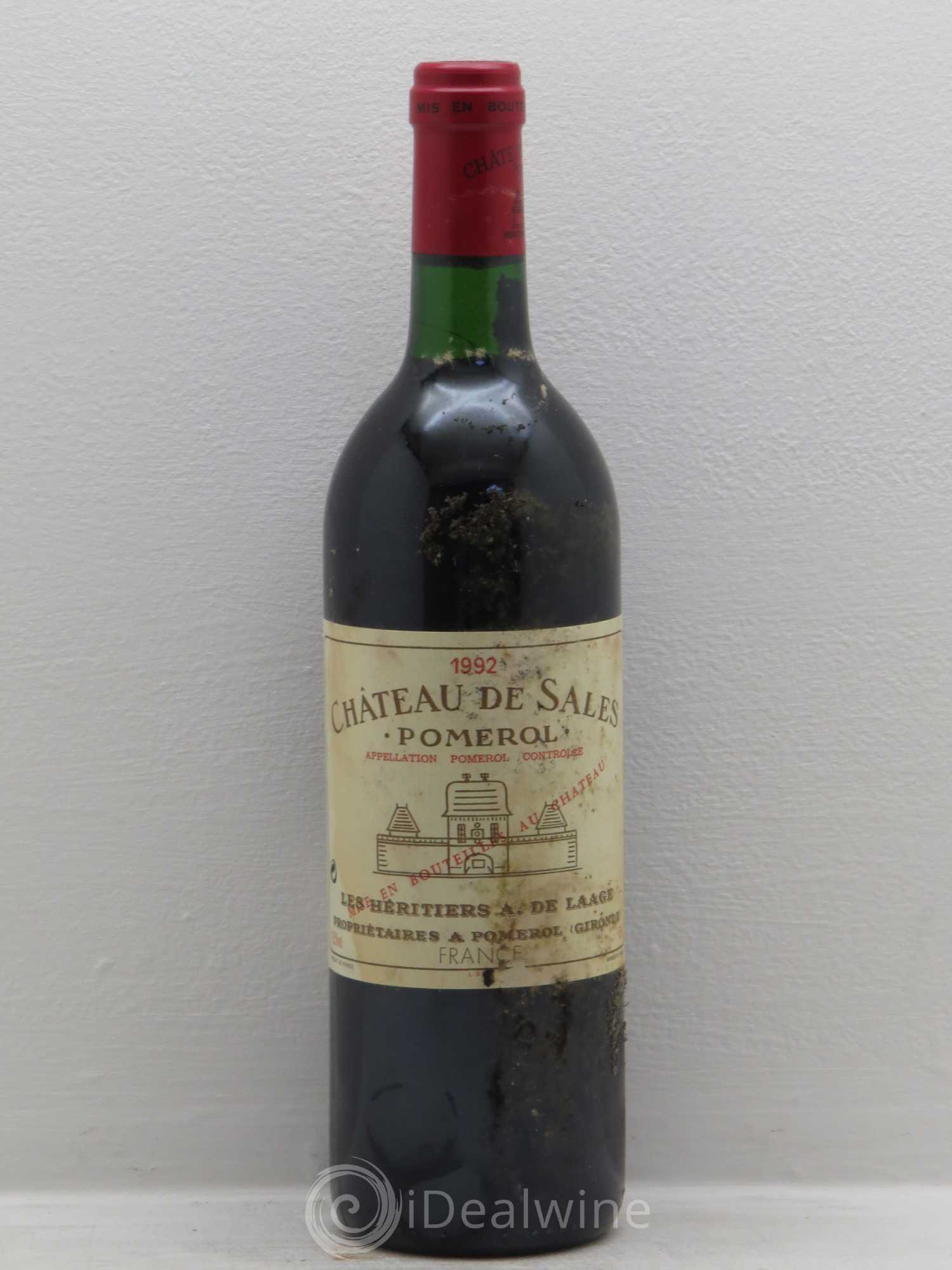 Château de Sales 1992 - Lot de 12 bouteilles - 0