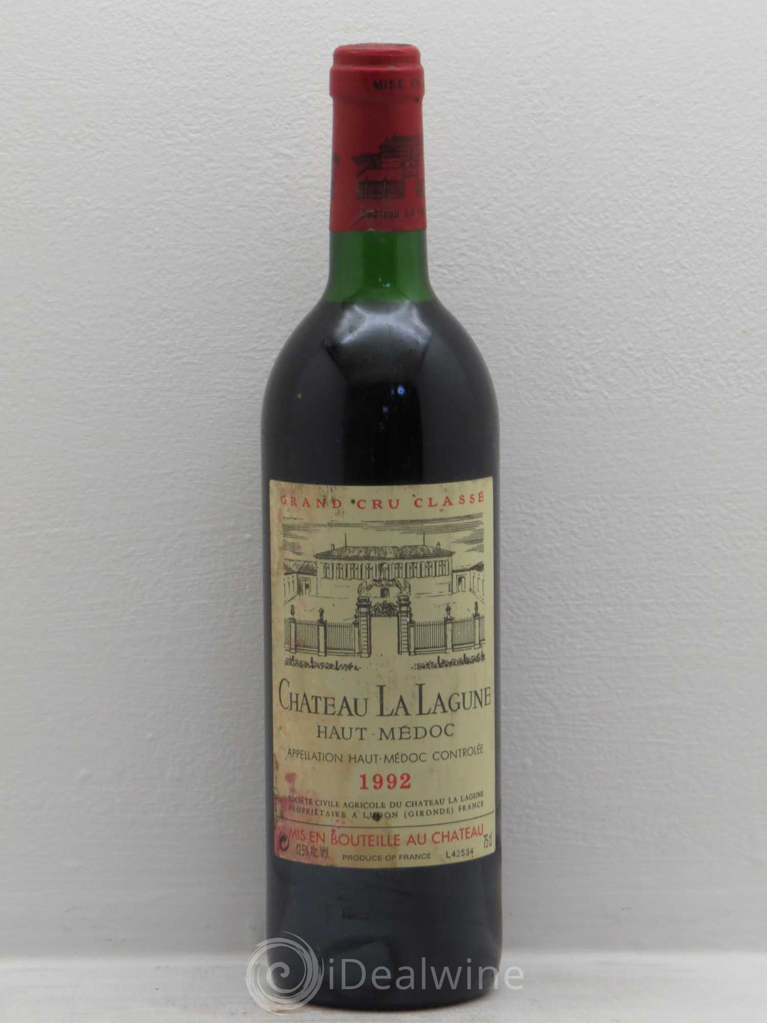 Château la Lagune 3ème Grand Cru Classé 1992 - Lot de 1 bouteille - 0