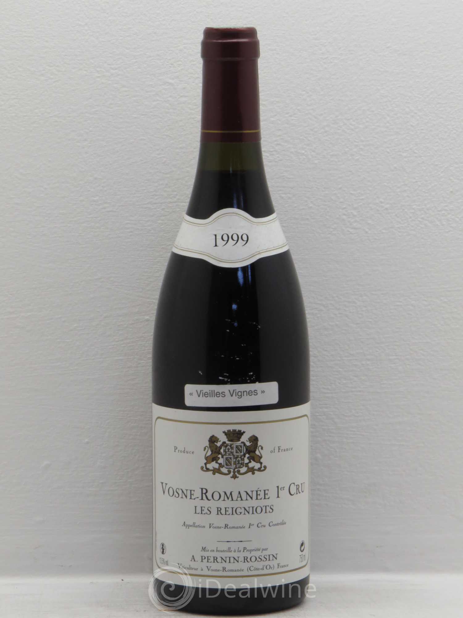 Vosne-Romanée 1er Cru Vieilles vignes 1999 - Lot de 1 bouteille - 0