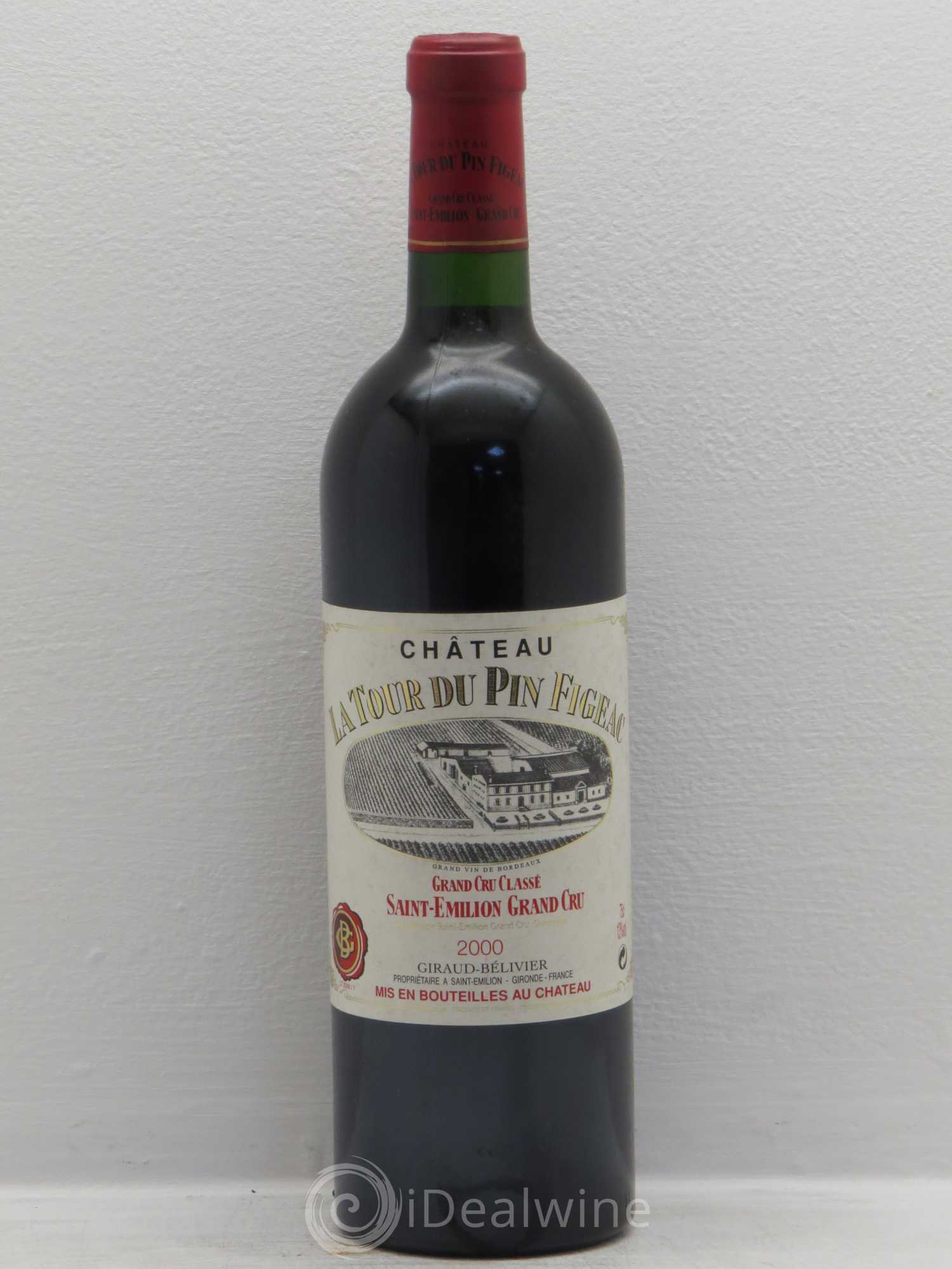 Château la Tour du Pin Figeac 2000 - Lot de 1 bouteille - 0