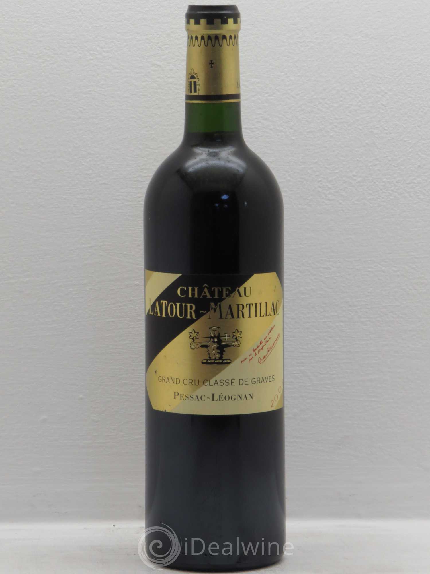Château Latour-Martillac Cru Classé de Graves 2005 - Lot de 1 bouteille - 0