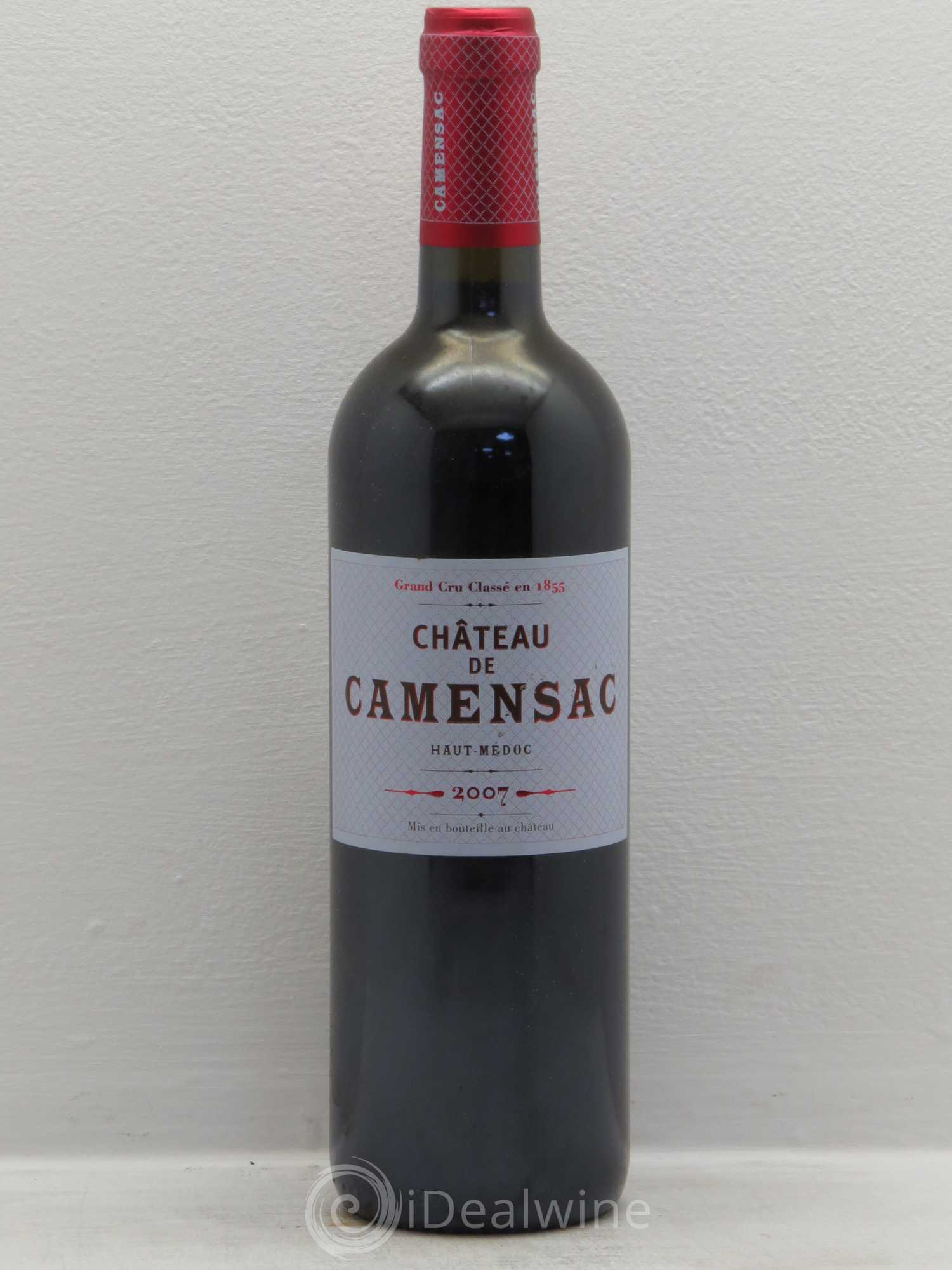 Château Camensac 5ème Grand Cru Classé 2007 - Lot de 6 bouteilles - 0