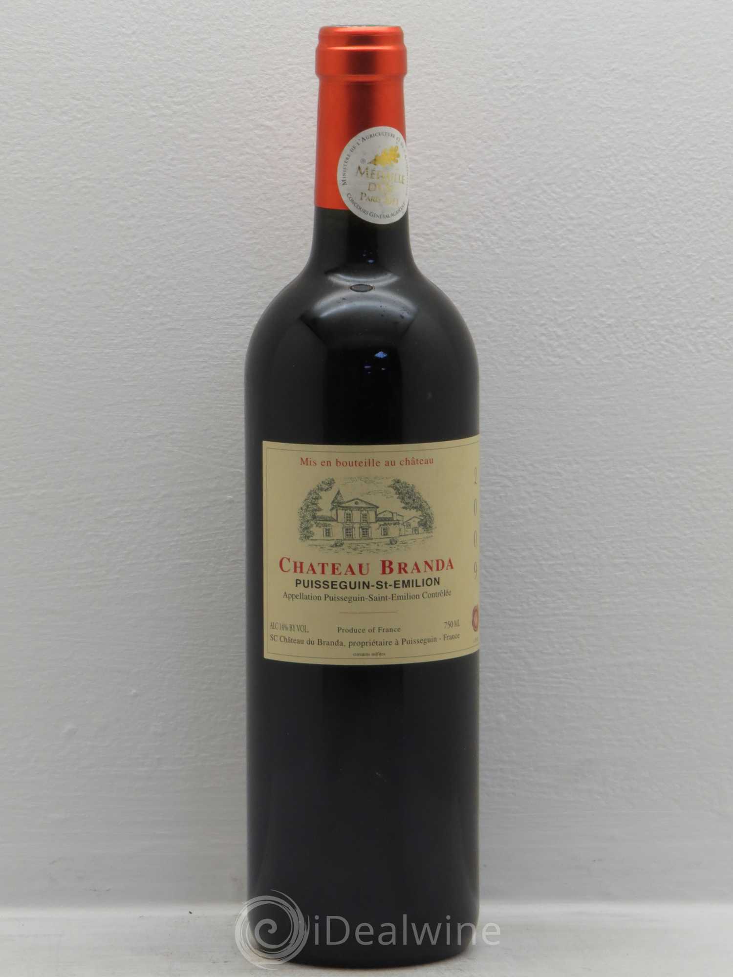Château Branda 2009 - Lot de 6 bouteilles - 0