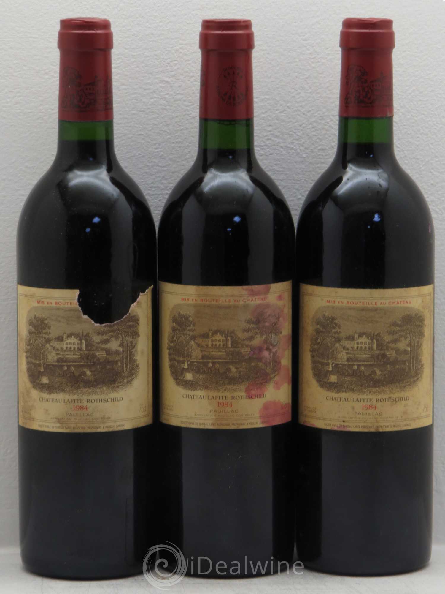Château Lafite Rothschild 1er Grand Cru Classé 1984 - Lot de 6 bouteilles - 2
