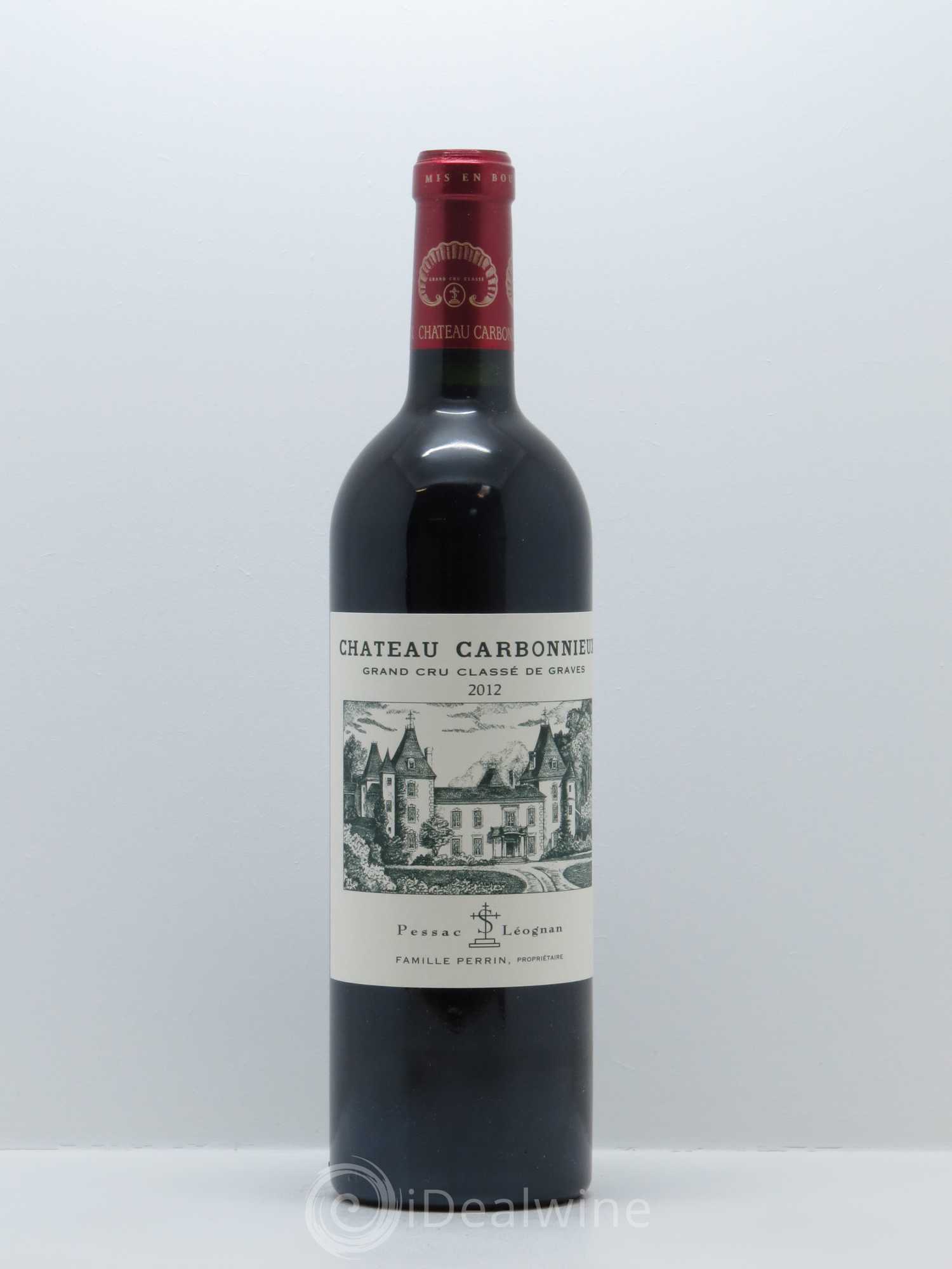 Château Carbonnieux Cru Classé de Graves 2012 - Lot de 1 bouteille - 0