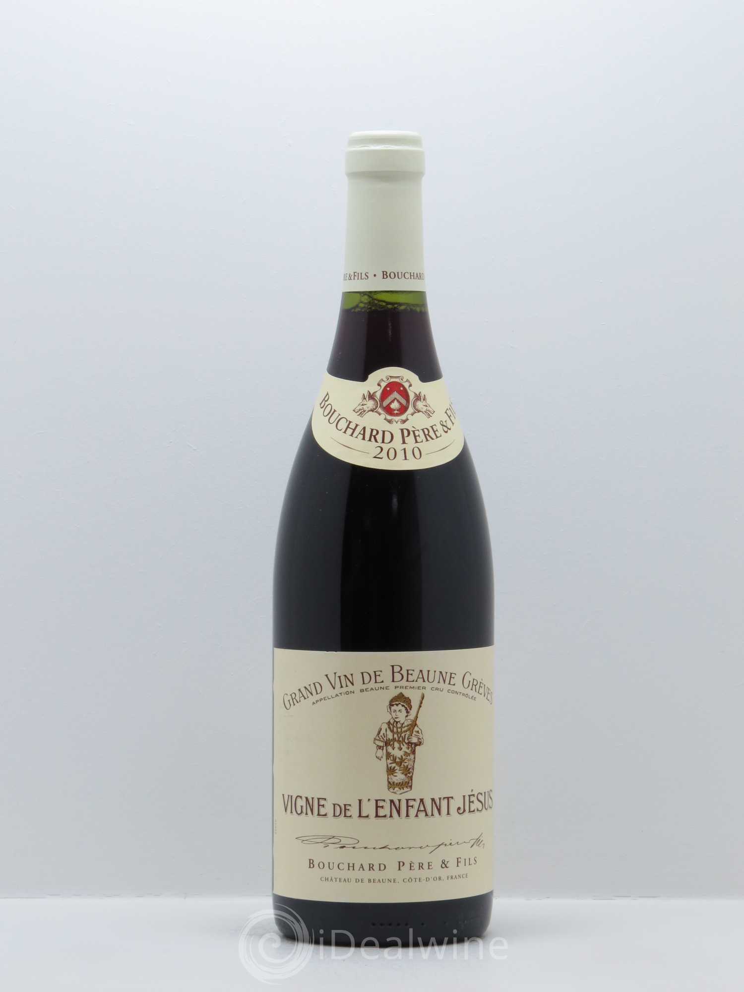 Beaune 1er Cru Grèves - Vigne de l'Enfant Jésus Bouchard Père & Fils 2010 - Lot de 1 bouteille - 0