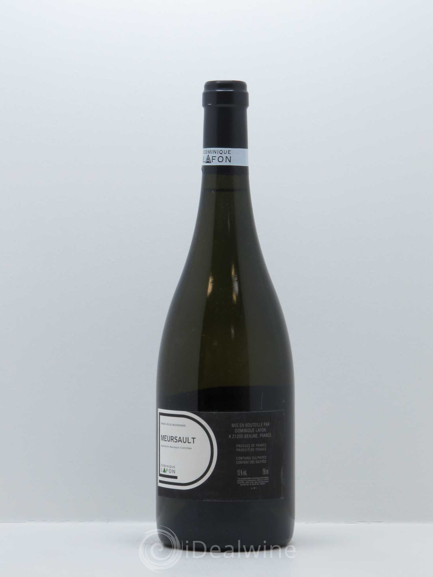 Meursault Dominique Lafon 2010 - Lot de 1 bouteille - 1