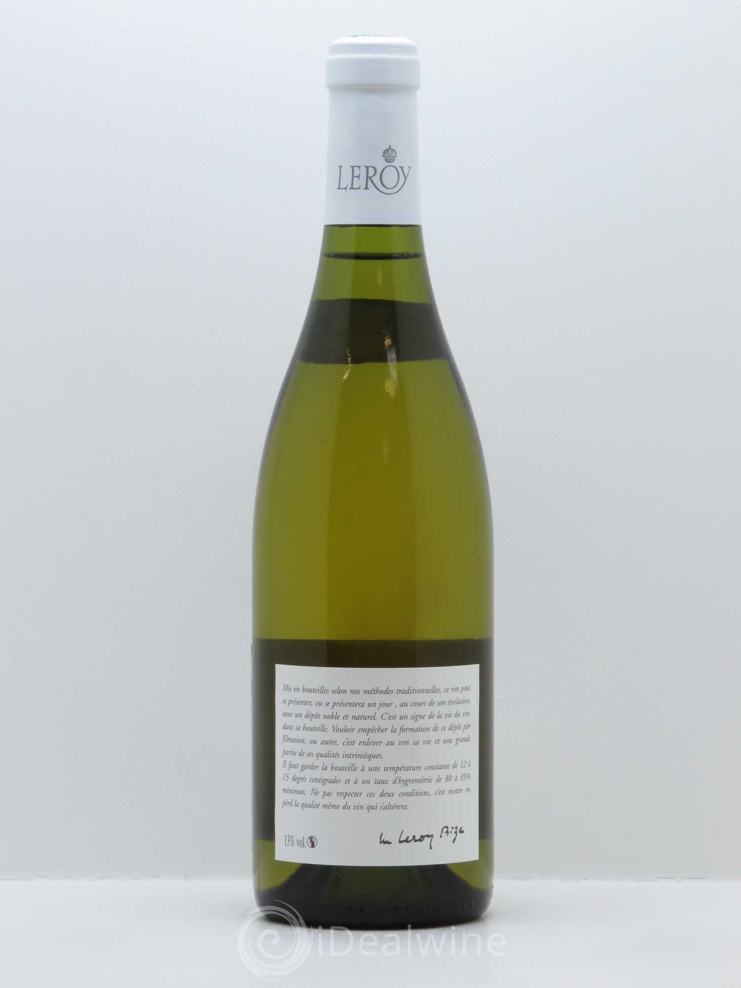 Puligny-Montrachet 1er Cru Sous le Puits Leroy SA 2009 - Lot de 1 bouteille - 1