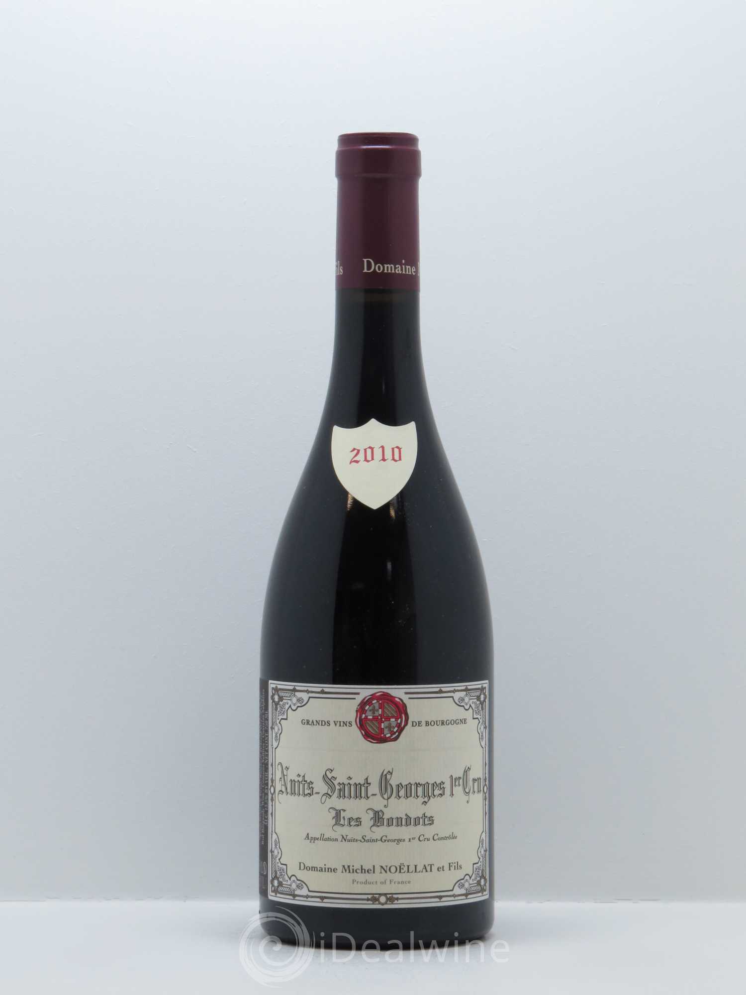Nuits-Saint-Georges 1er Cru Aux Boudots Michel Noëllat et Fils (Domaine) 2010 - Lot de 1 bouteille - 0