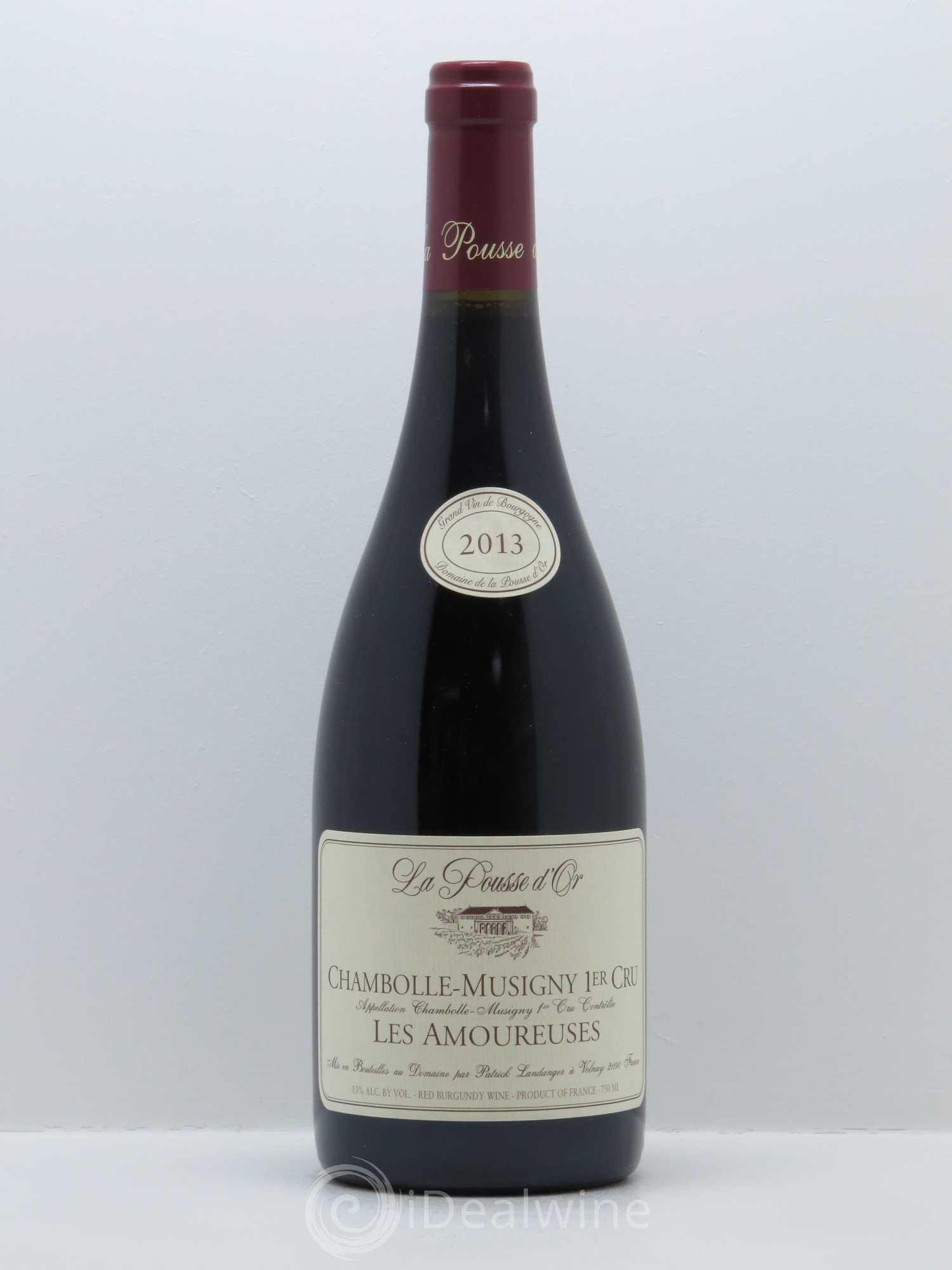Chambolle-Musigny 1er Cru Les Amoureuses La Pousse d'Or (Domaine de) 2013 - Lot de 1 bouteille - 0