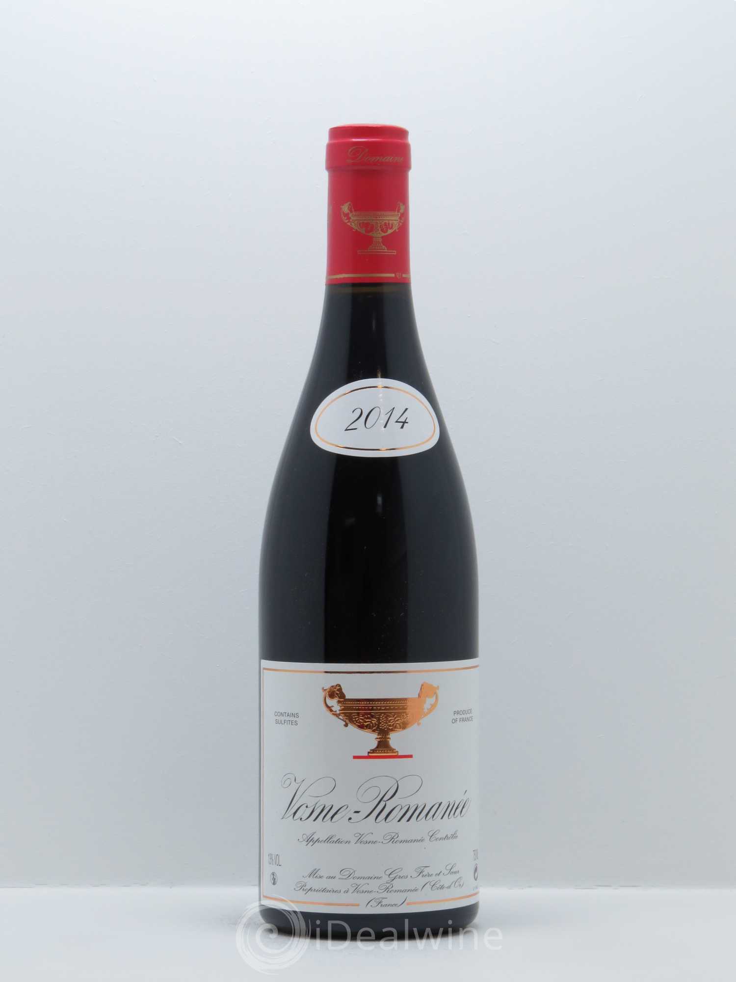 Vosne-Romanée Gros Frère & Soeur 2014 - Lot de 1 bouteille - 0