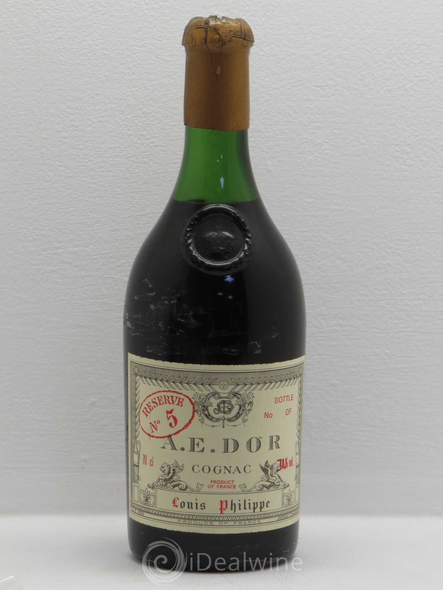 Cognac Cognac A.E. DOR Reserve N°5 - Louis Philippe - Lotto di 1 bottiglia - 0