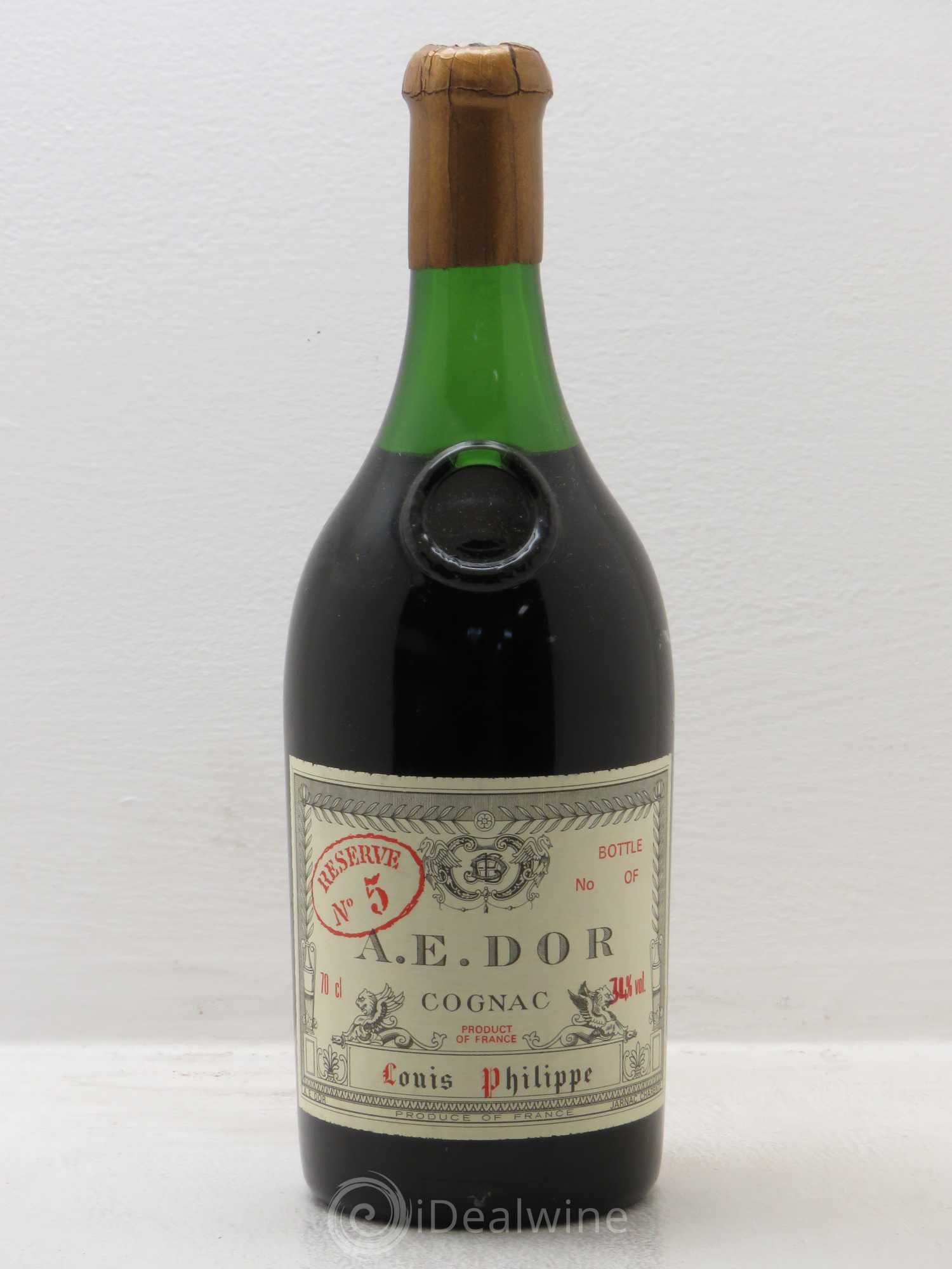 Cognac Cognac A.E. DOR Reserve N°5 - Louis Philippe - Posten von 1 Flasche - 0