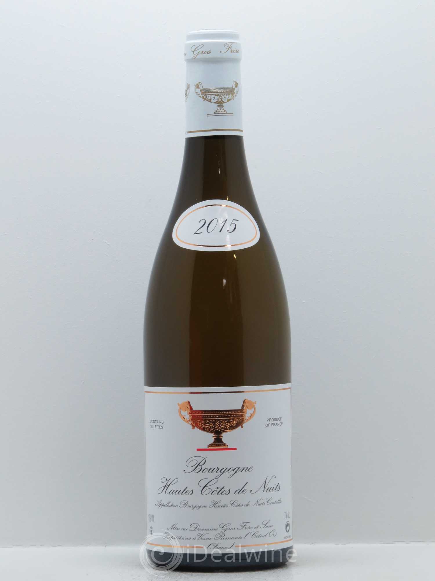 Hautes-Côtes de Nuits Gros Frère & Soeur 2015 - Lot de 1 bouteille - 0