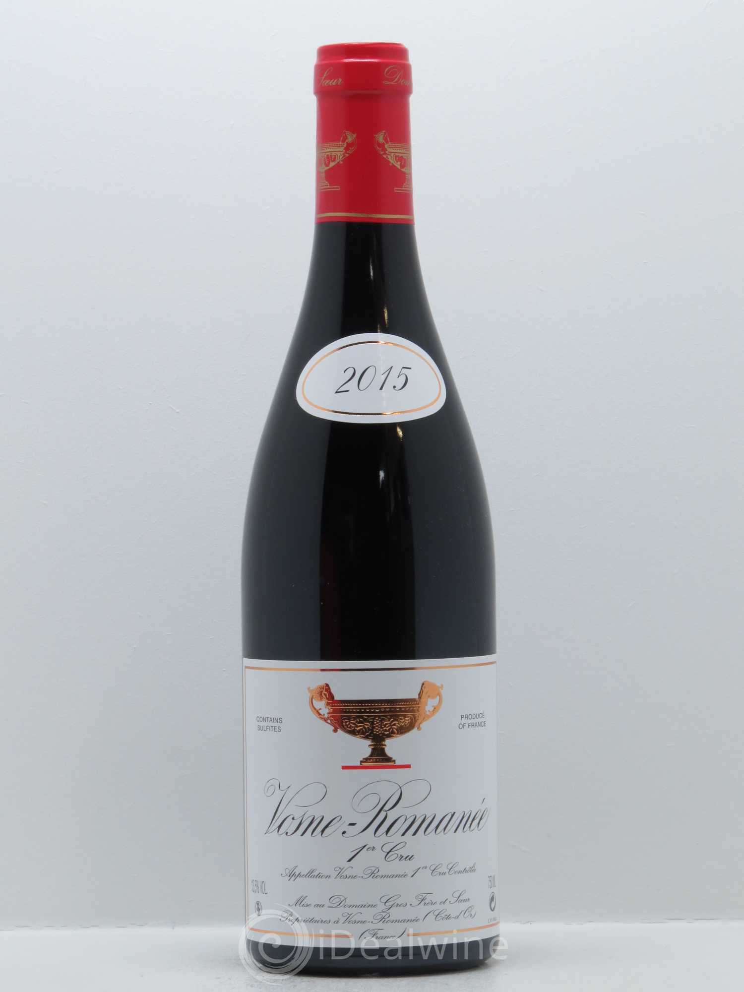 Vosne-Romanée 1er Cru Gros Frère & Soeur 2015 - Lot de 1 bouteille - 0