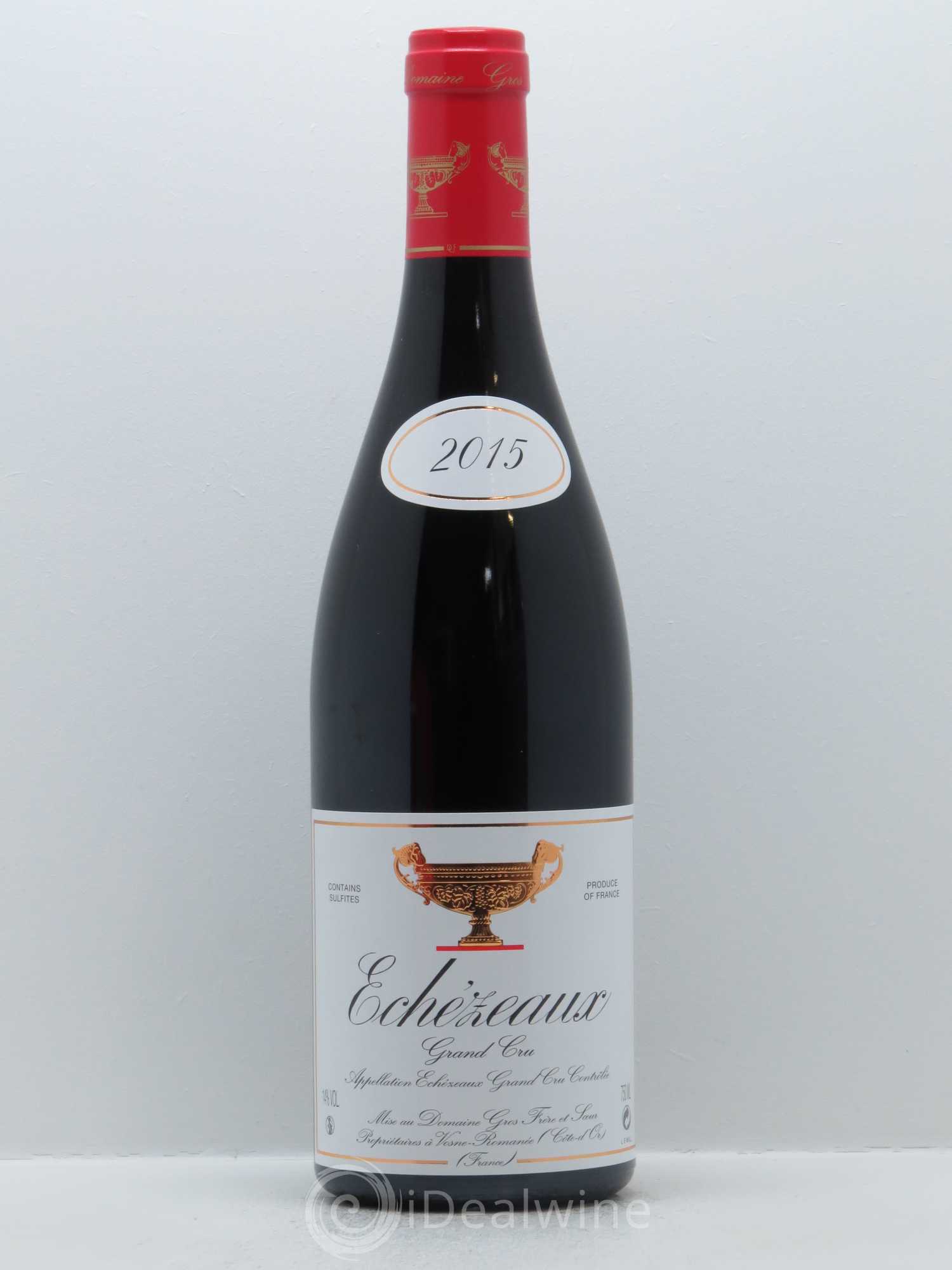 Echezeaux Grand Cru Gros Frère & Soeur 2015 - Lot de 1 bouteille - 0