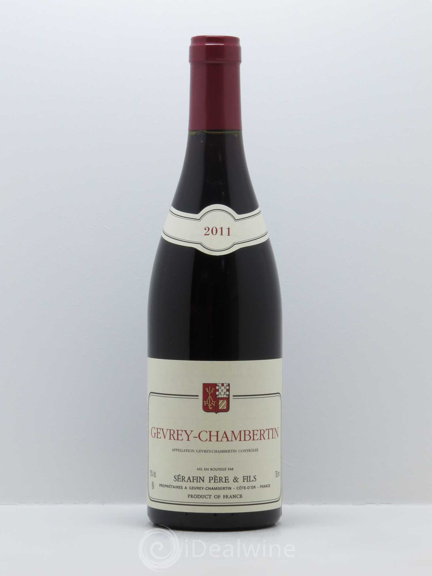 Gevrey-Chambertin Christian Sérafin Père et Fils 2011 - Lot de 1 bouteille - 0