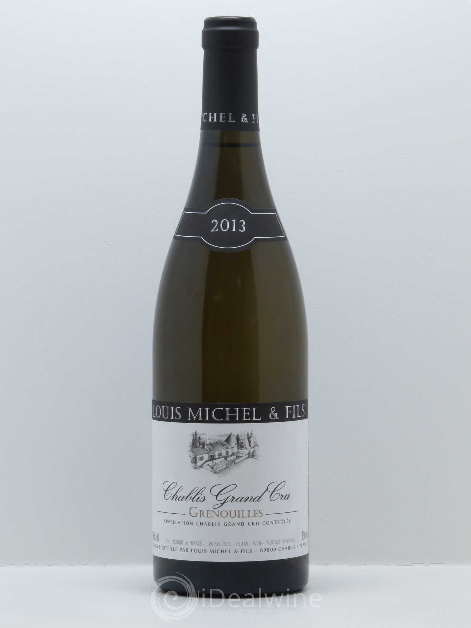 Chablis Grand Cru Grenouilles Louis Michel et Fils 2013 - Lot de 1 bouteille - 0
