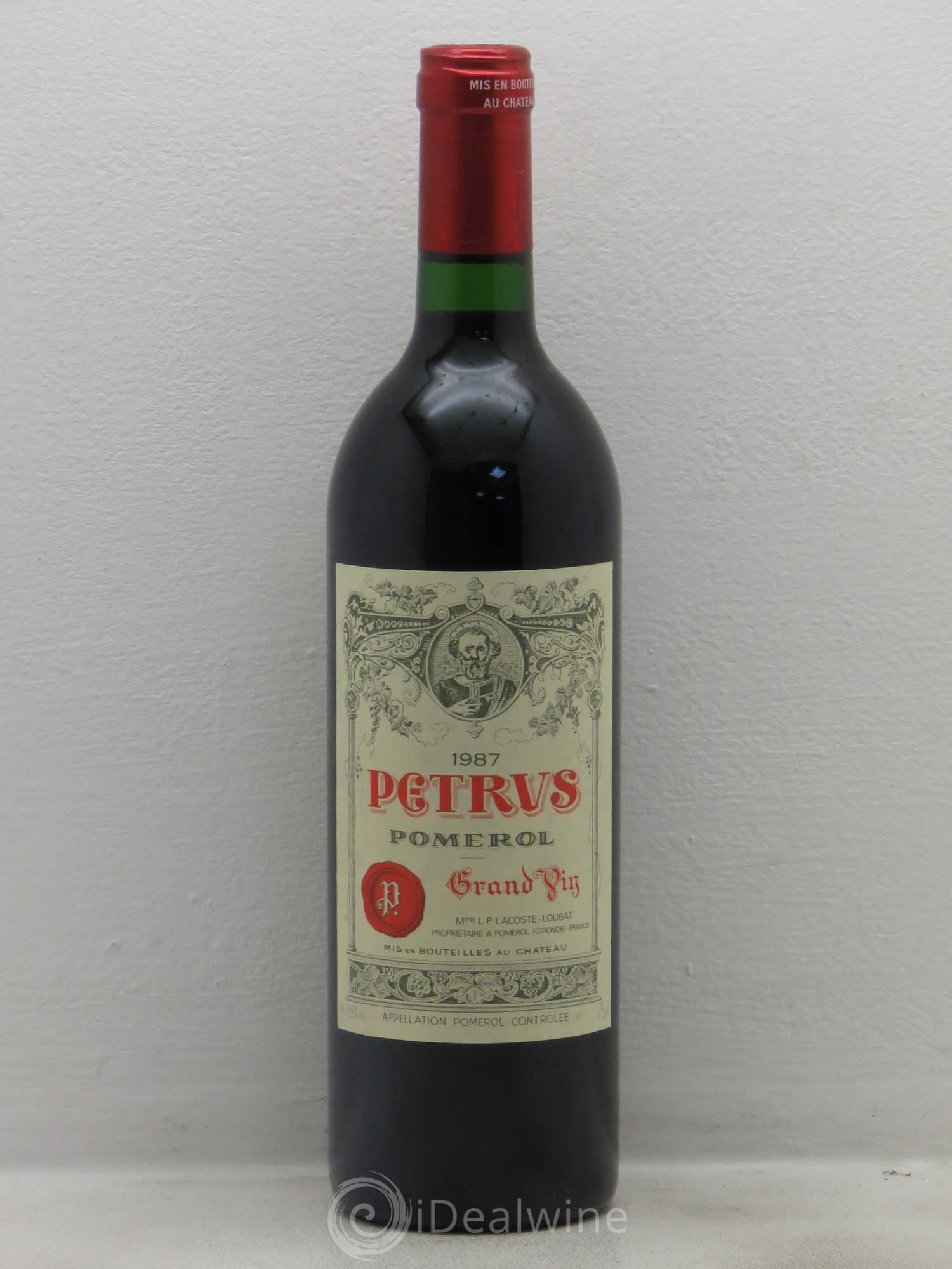 Petrus 1987 - Lot de 1 bouteille - 0