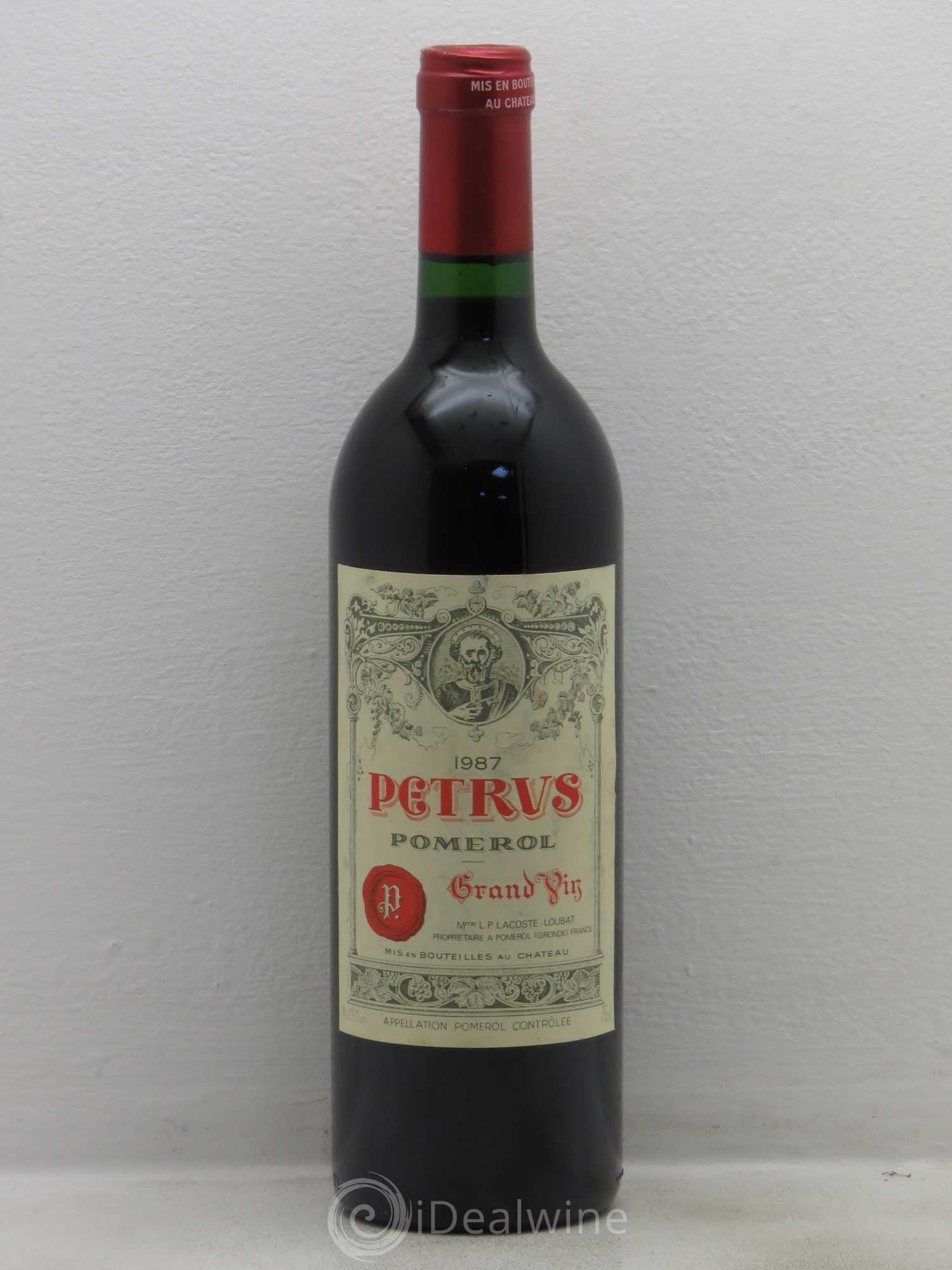 Petrus 1987 - Lot de 1 bouteille - 0