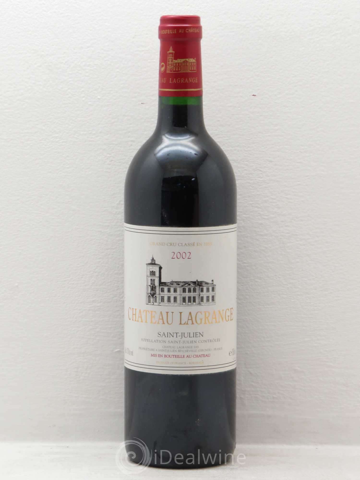 Château Lagrange 3ème Grand Cru Classé 2002 - Lot de 6 bouteilles - 0