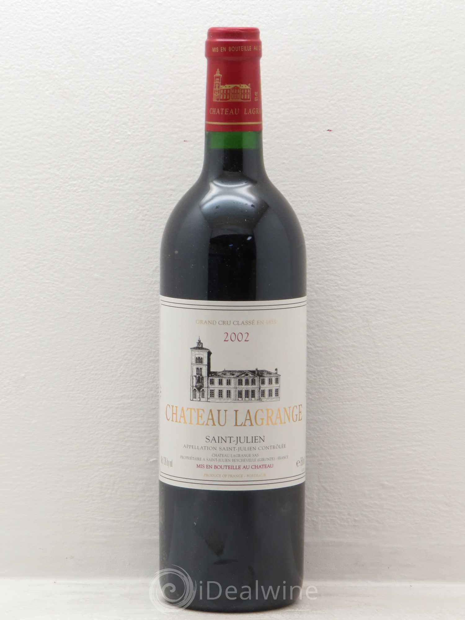 Château Lagrange 3ème Grand Cru Classé 2002 - Lot de 1 bouteille - 0