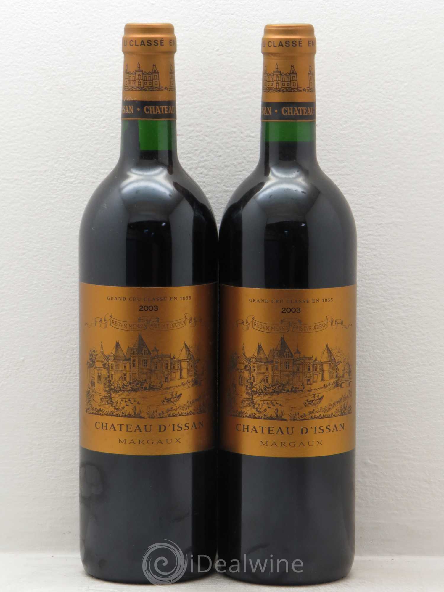 Château d'Issan 3ème Grand Cru Classé 2003 - Lot de 2 bouteilles - 0