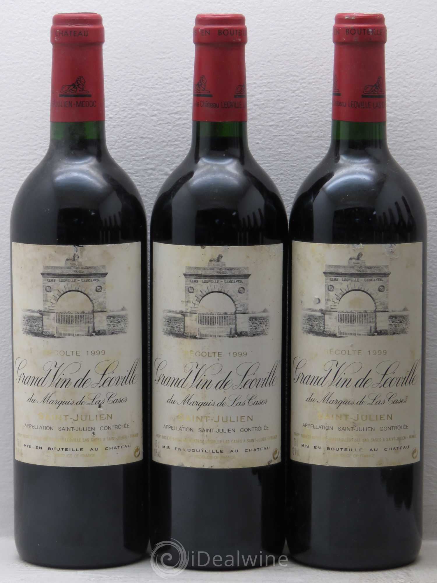 Château Léoville Las Cases 2ème Grand Cru Classé 1999 - Lot de 12 bouteilles - 2