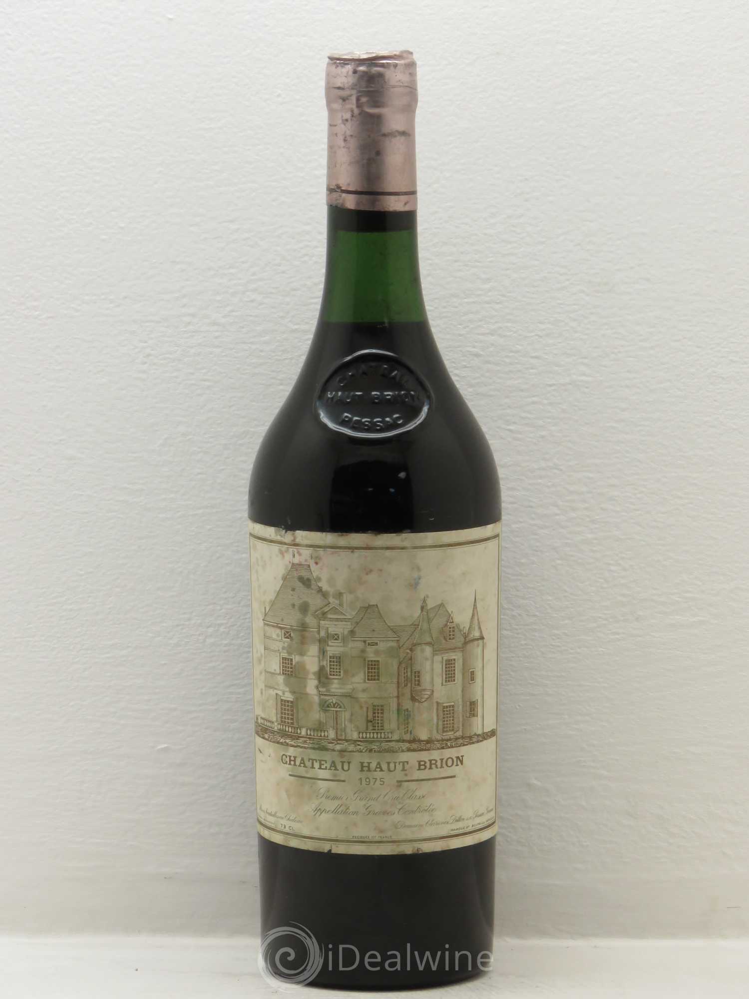 Château Haut Brion 1er Grand Cru Classé 1975 - Lot de 1 bouteille - 0